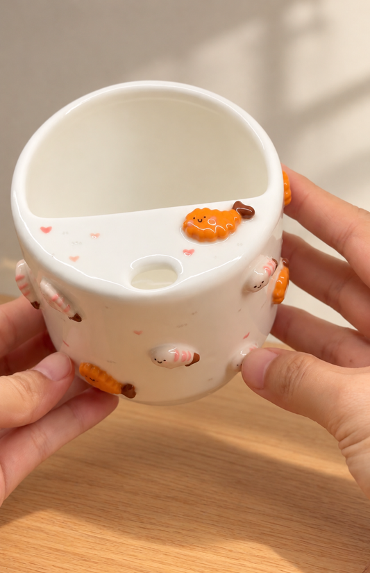 "Preorder of" SHRIMPLY To go cup, Estimated Completion: NOV.