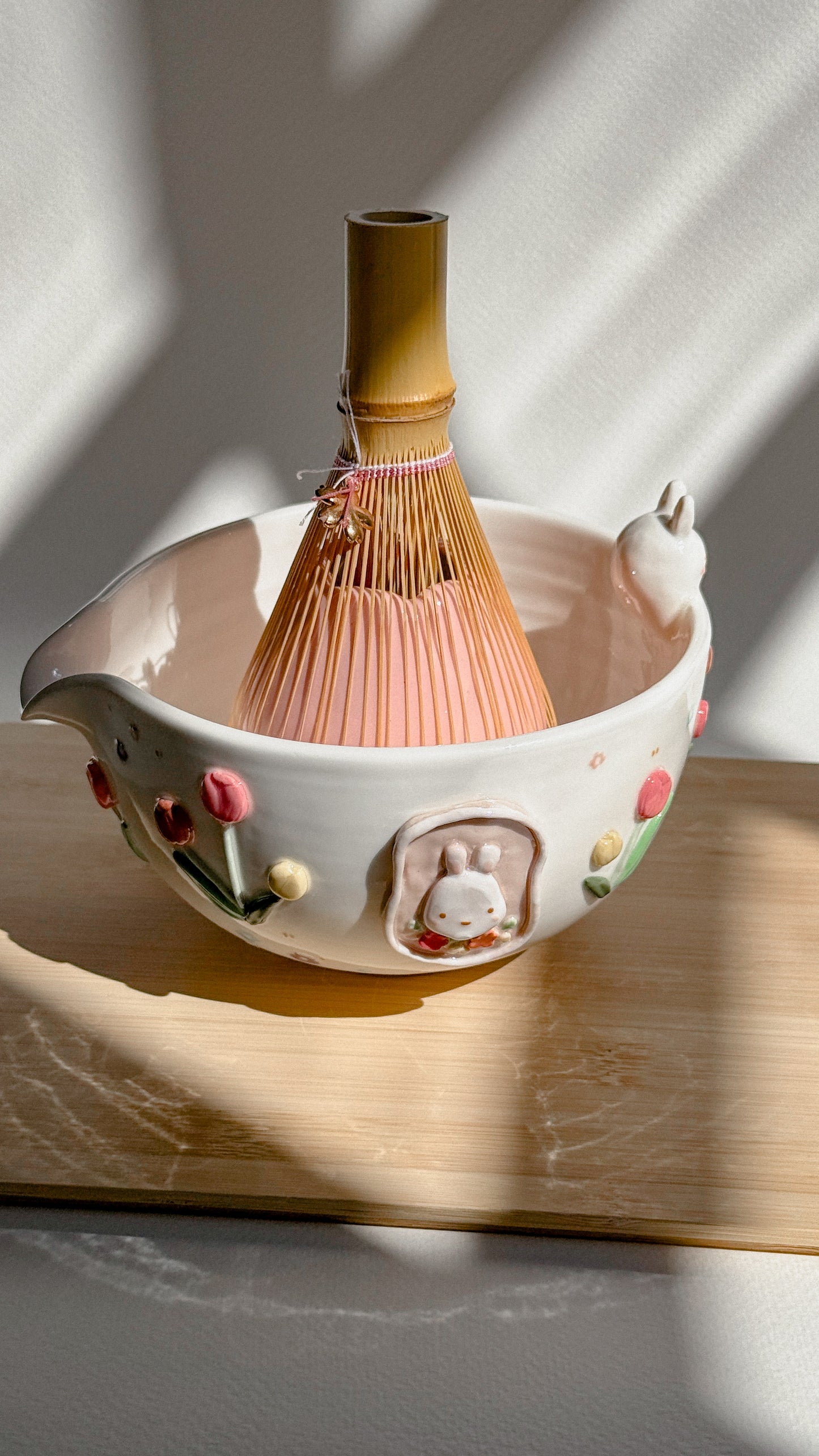 Tulip chasen holder, whisk holder ( PRE-ORDER 2) , Estimated Completion: September-October