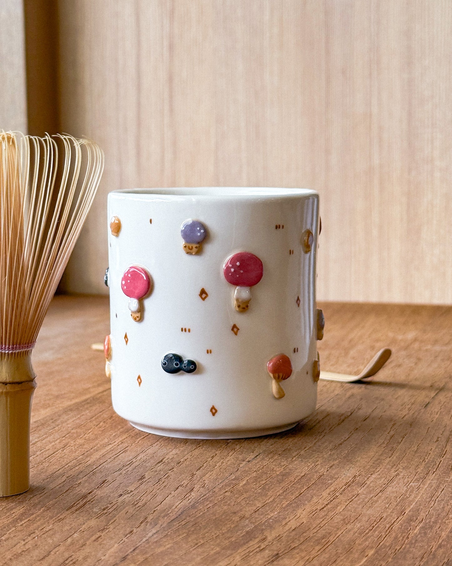 MUSHROOM TEA CUP size