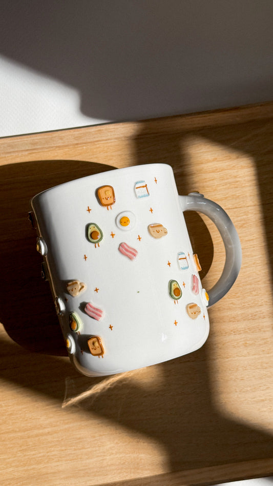 "Preorder" BREAKFAST cup, Giant size-Estimated Completion: SEP