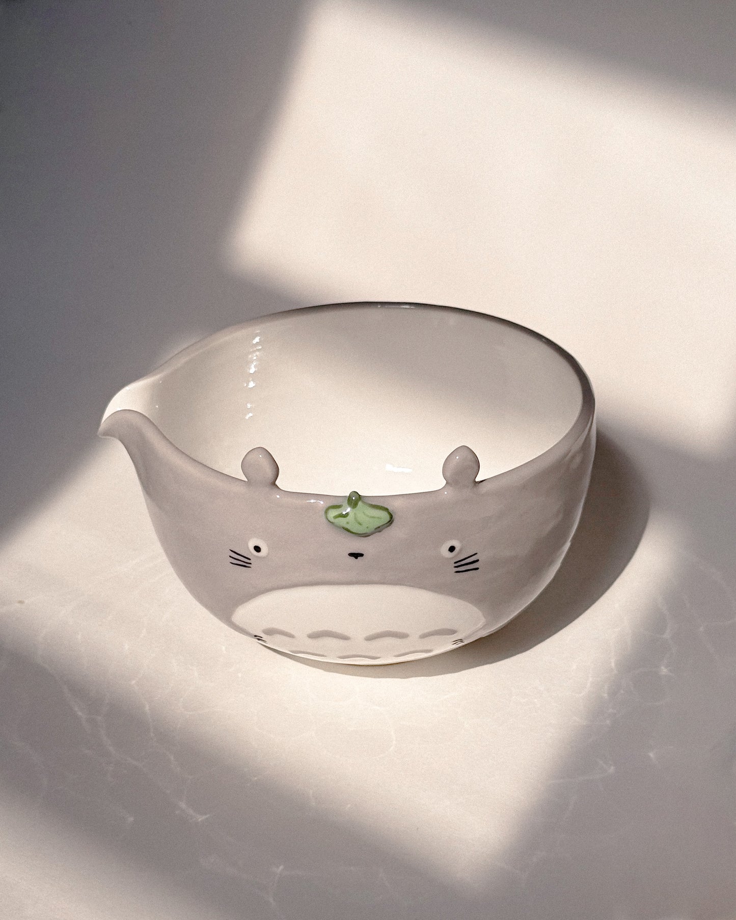 FLUFFY GREY SPIRIT Matcha Bowl