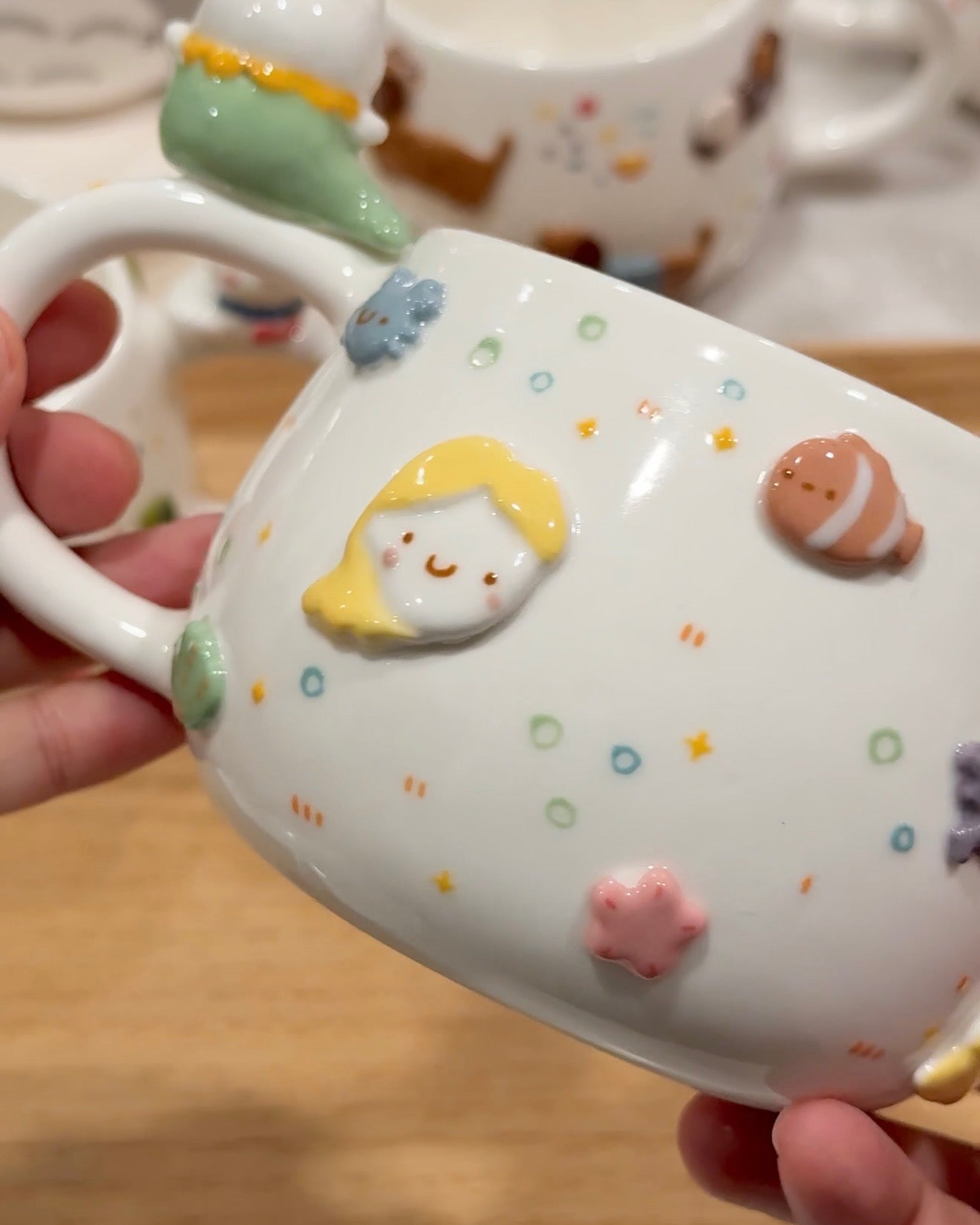 KITTIE MERMAID cup , CHUBBY size