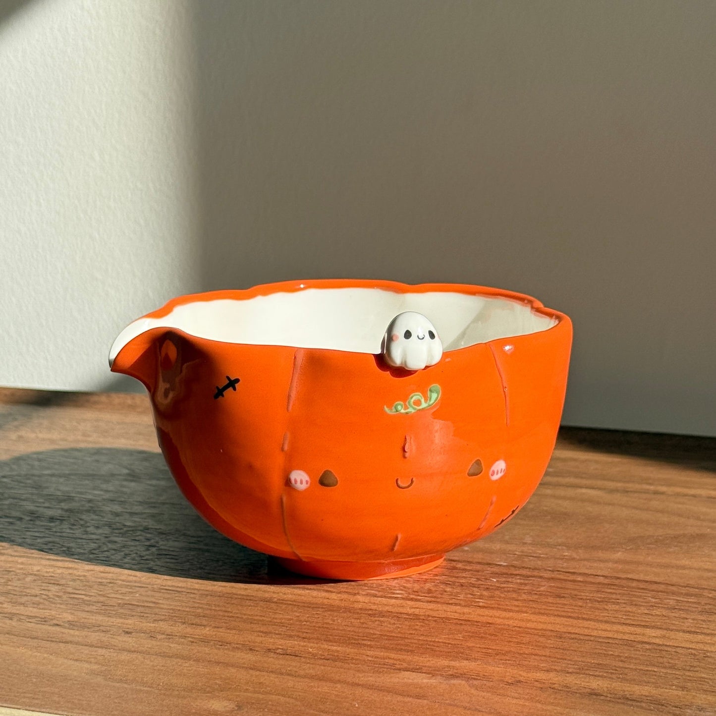 PUMPKIN Matcha Bowl *PRE-ORDER, Completion: BEFORE THE END OF THIS YEAR