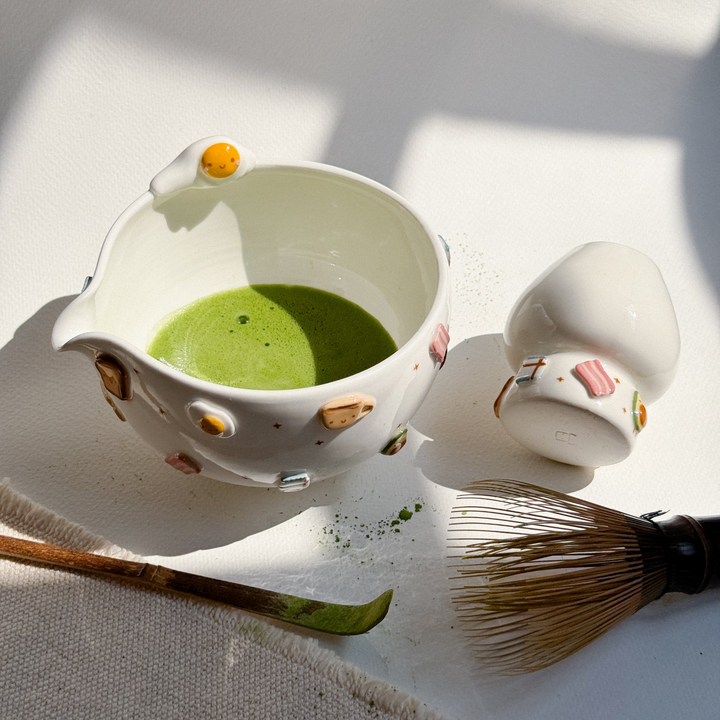 BREAKFAST chasen holder, whisk holder