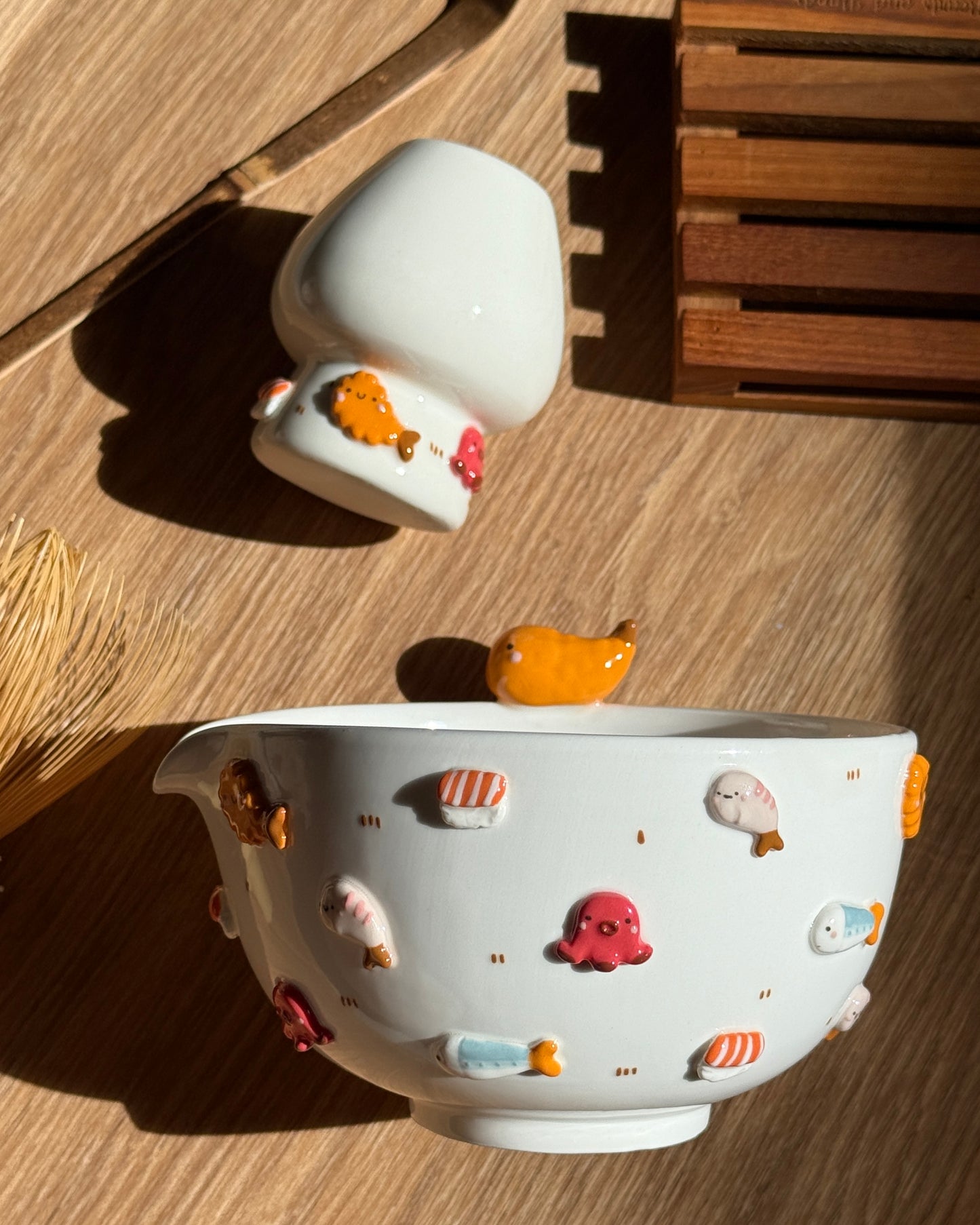 TEMPURA chasen holder, whisk holder (PRE-ORDER) , Estimated Completion: November