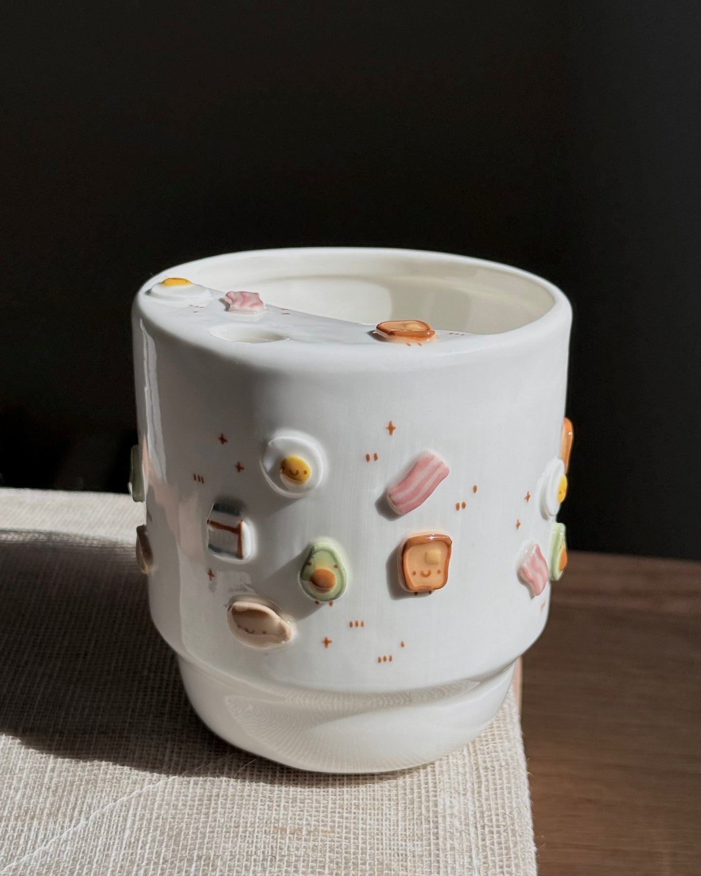 "Preorder of"BREAKFAST To-Go Cup, Estimated Completion: the End of September.