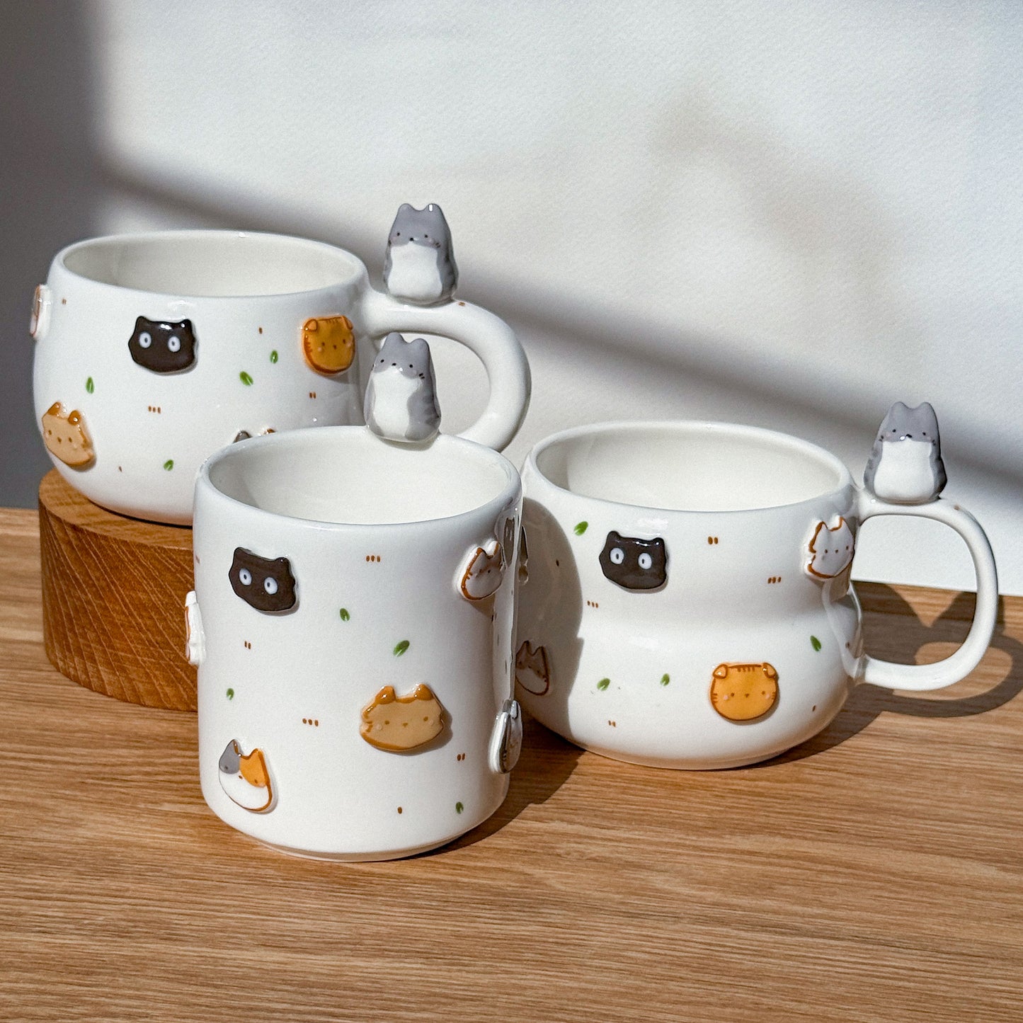 CAT cup, CHUBBY size (PRE-ORDER), Estimated Completion: November