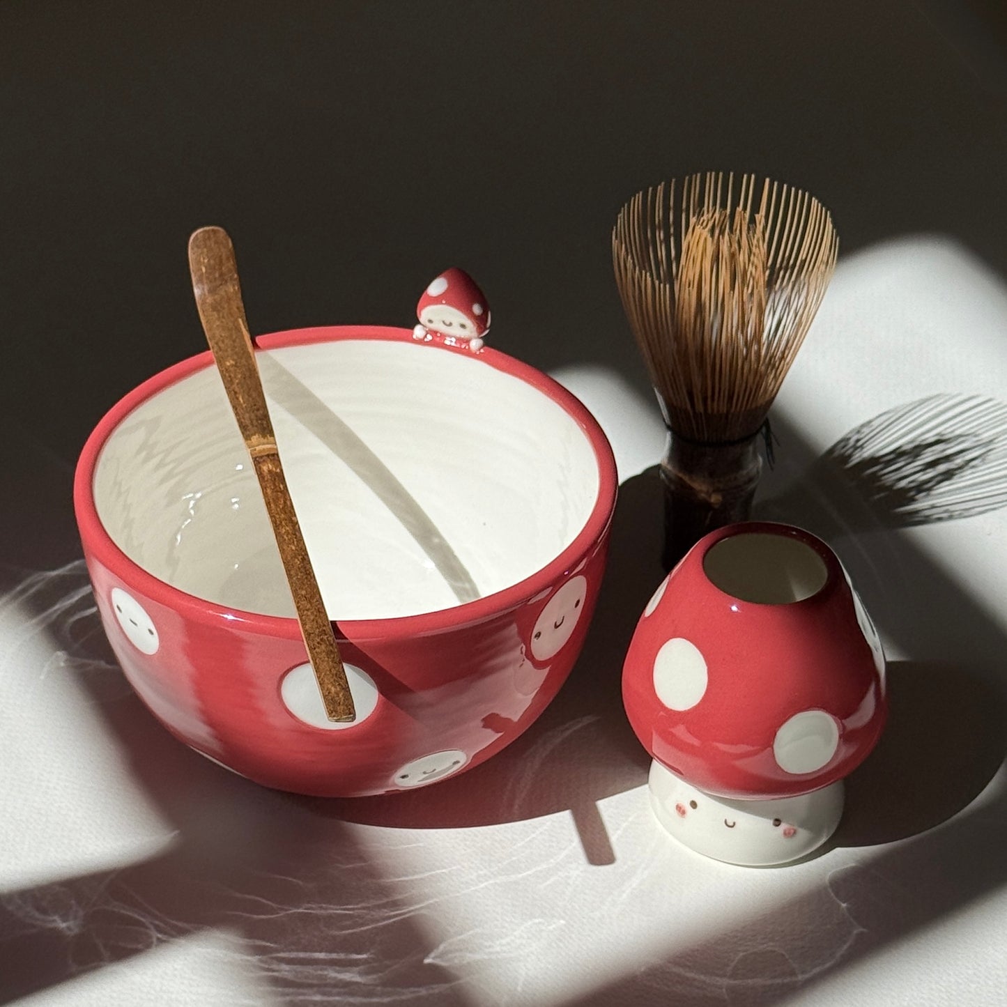 Mushroom chasen holder, whisk holder (PRE-ORDER) , Estimated Completion: November