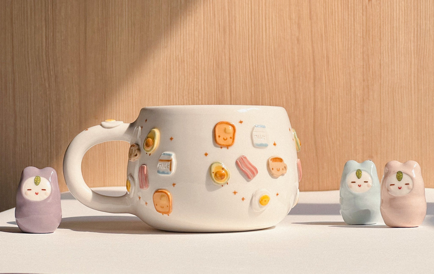 Breakfast cup, CHUBBY size (PRE-ORDER), Estimated Completion: November