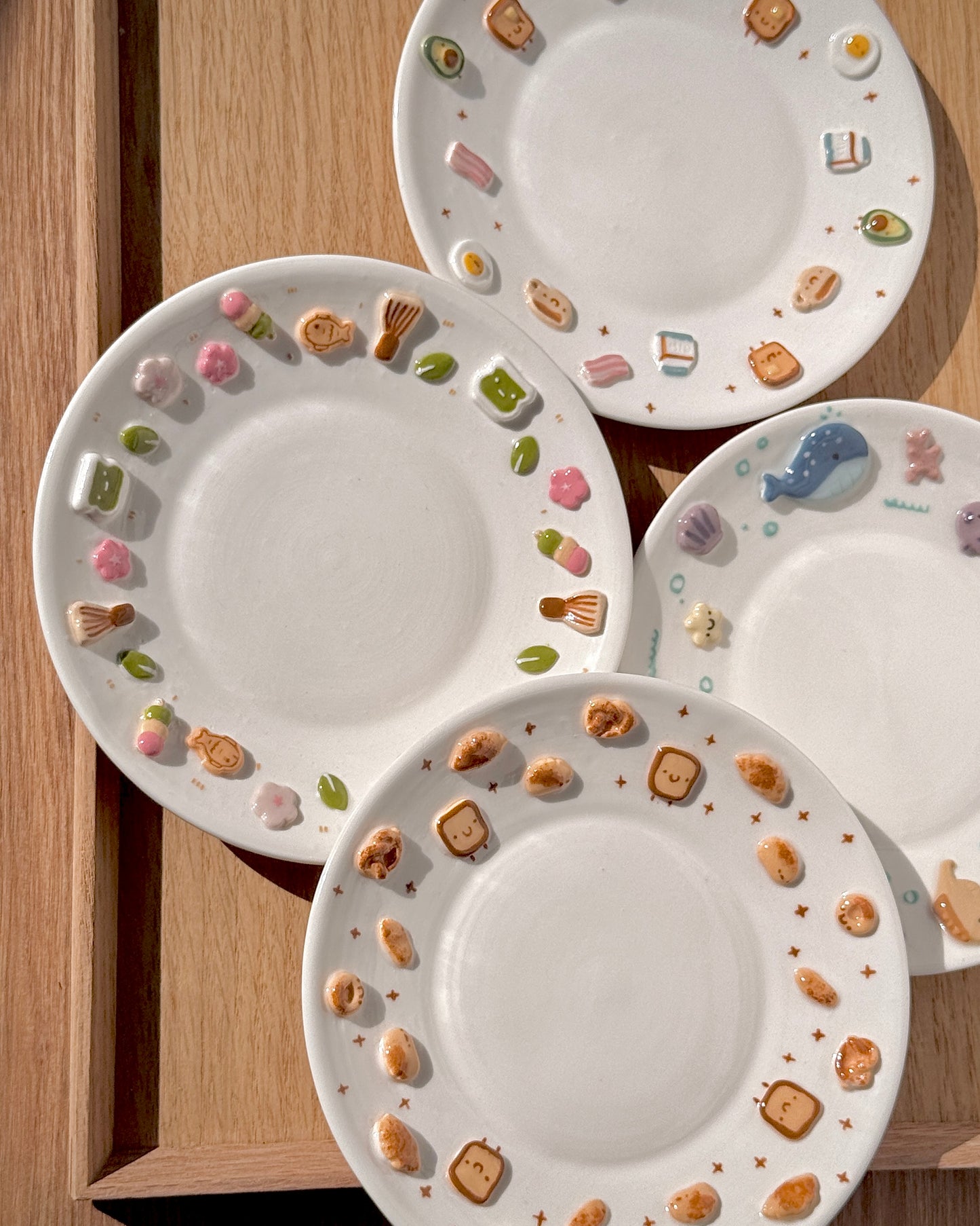 "preorder of" OCEAN plate ,Small plate, Estimated Completion: AUG
