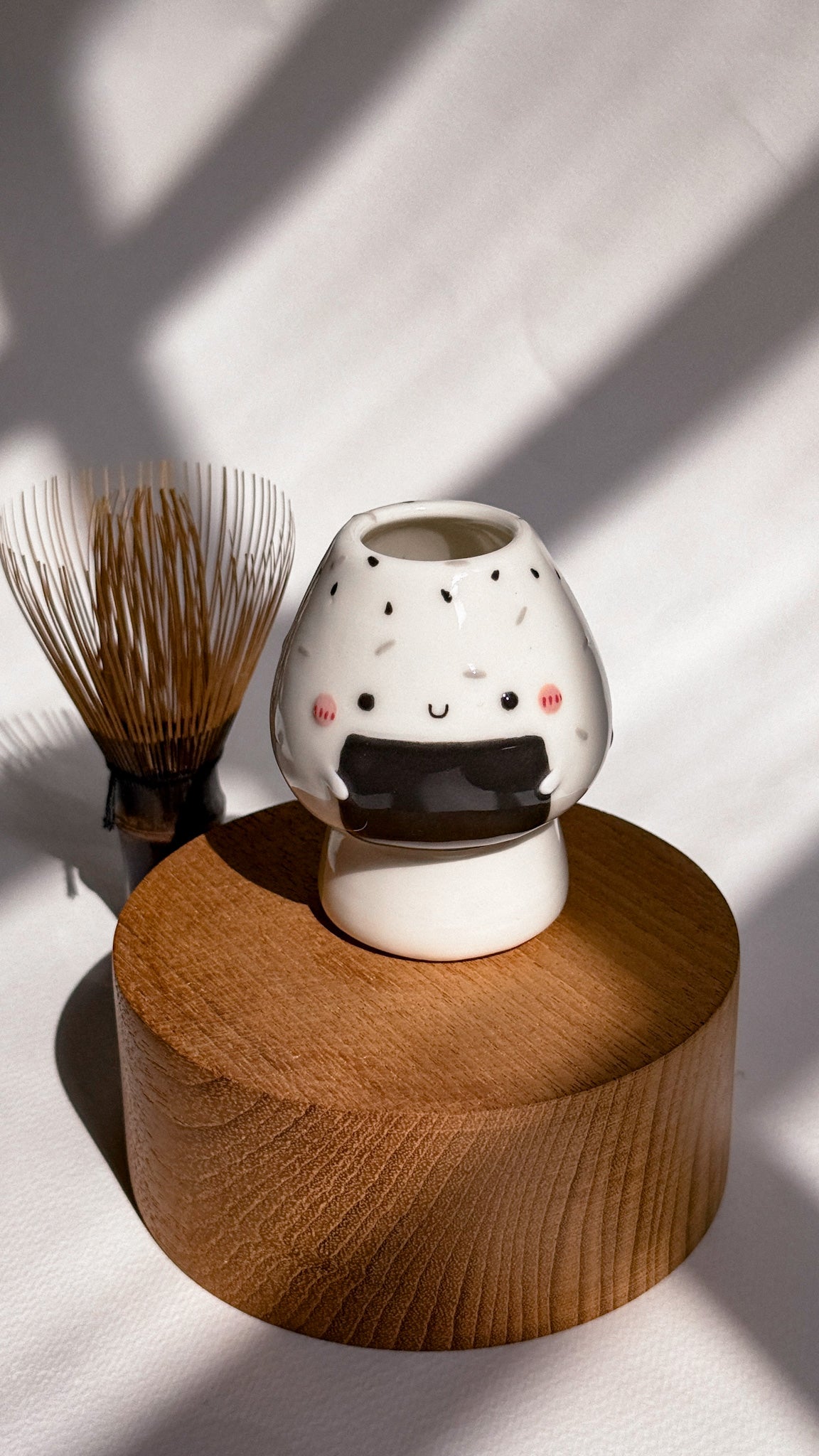 ONIGIRI chasen holder, whisk holder