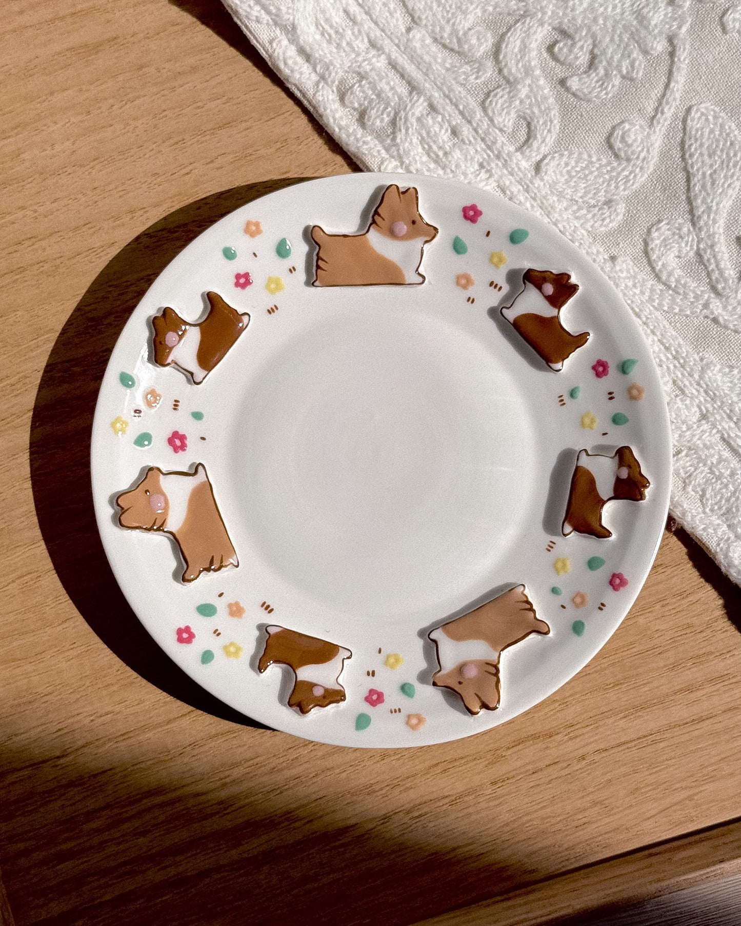 CORGI plate ,Small plate, PLATE,TRAY