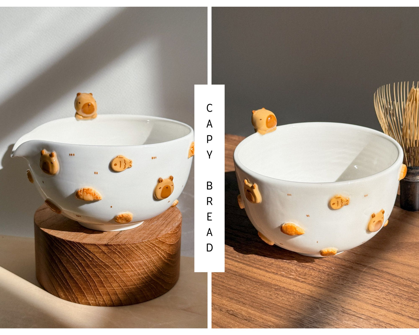 CAPYBREAD Bowl Collection *PRE-ORDER, Estimated Completion: October