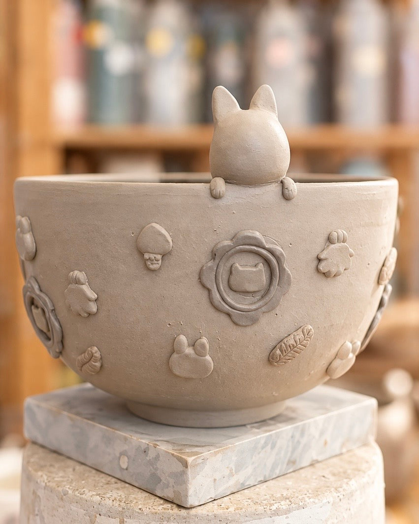 "preorder of" SPOOKY cup, CHUBBY size, Estimated Completion: End of OCT