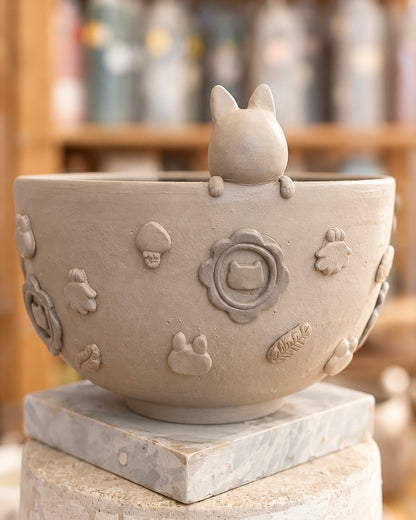 "preorder of" SPOOKY cup, CHUBBY size, Estimated Completion: End of OCT