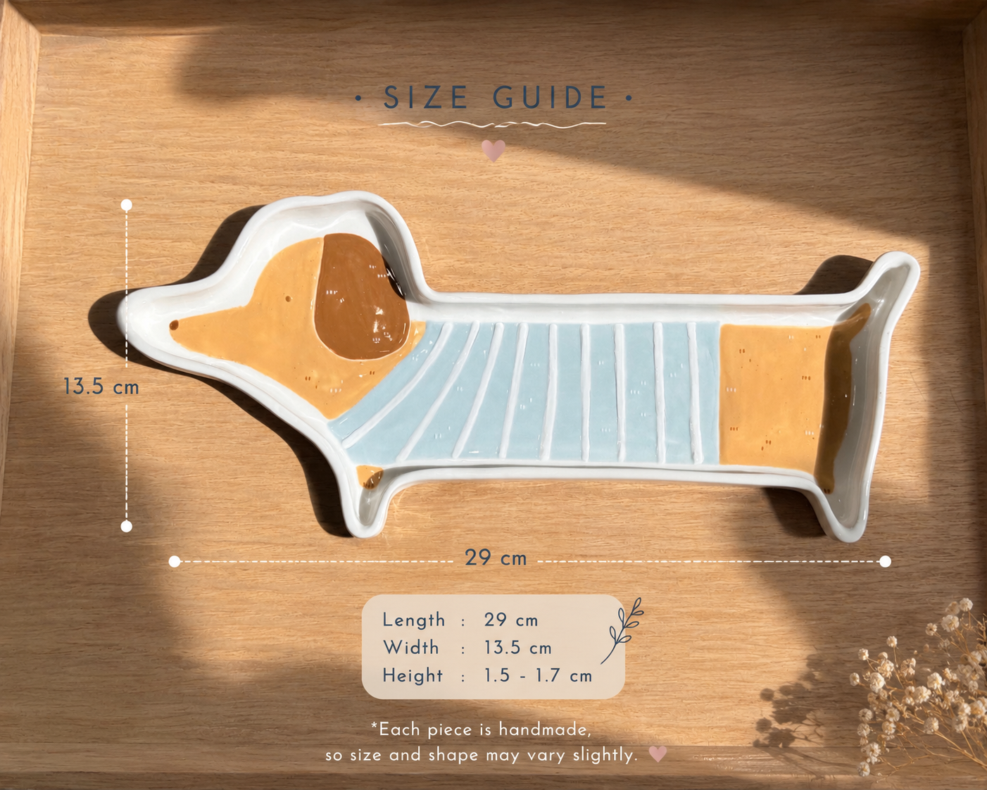 DACHSHUND TRAY