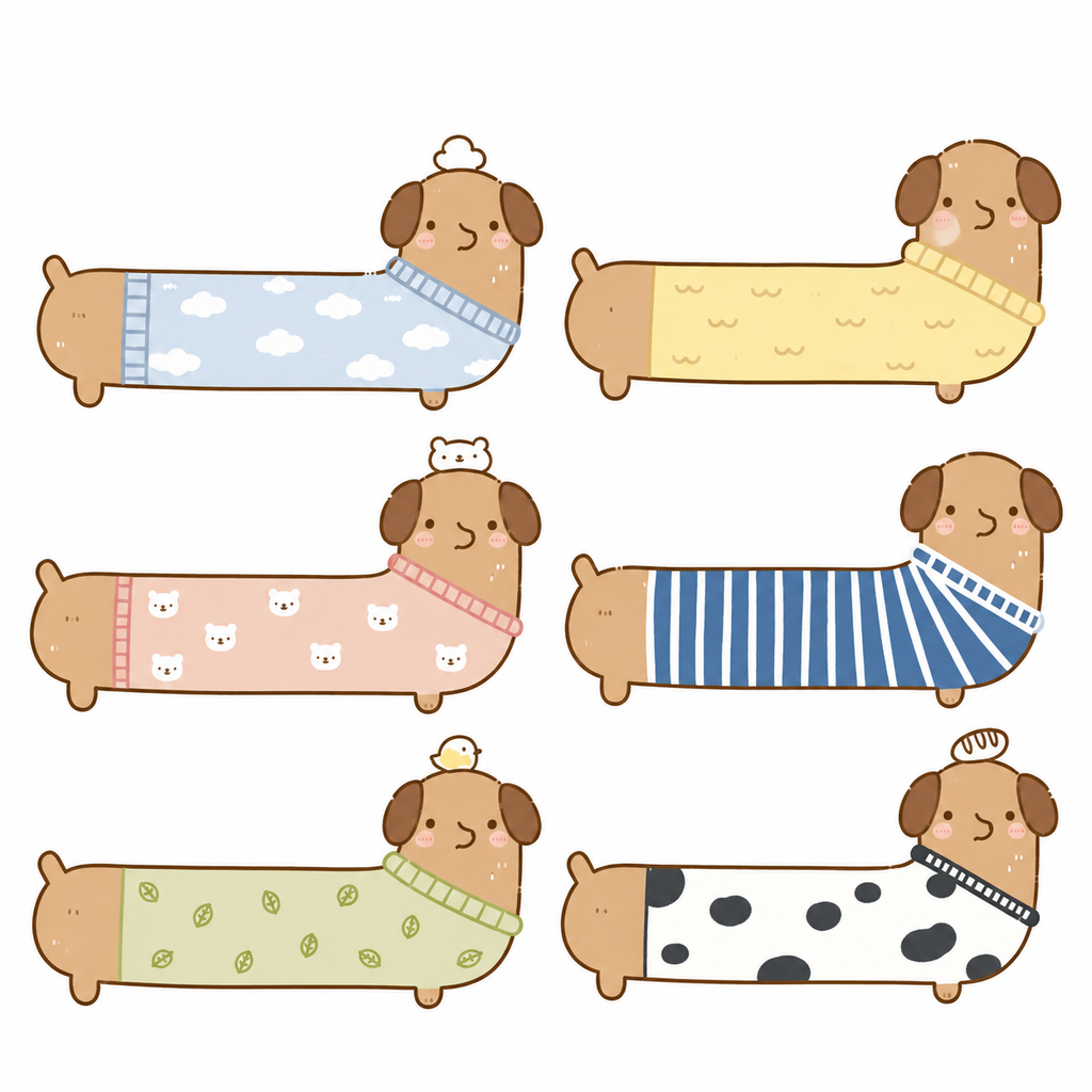 "preorder" 🐶 Customized Dachshund long body Vase