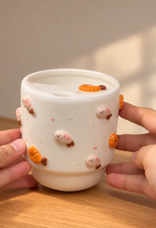 "Preorder of" SHRIMPLY To go cup, Estimated Completion: NOV.