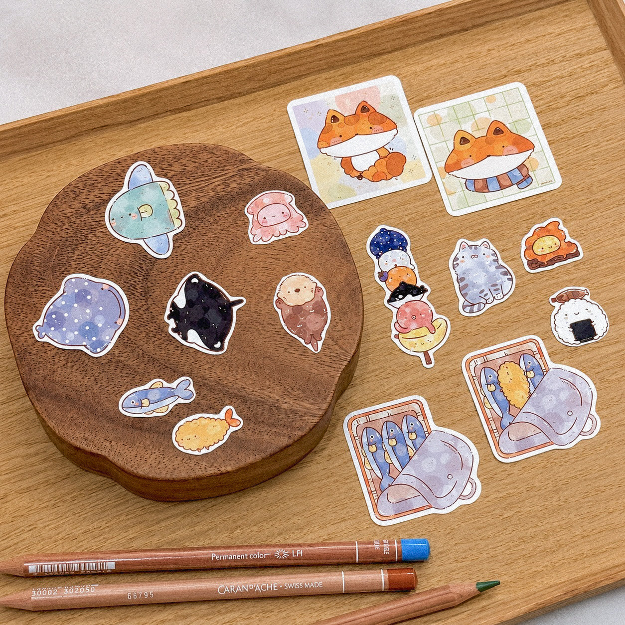 A STICKER SET