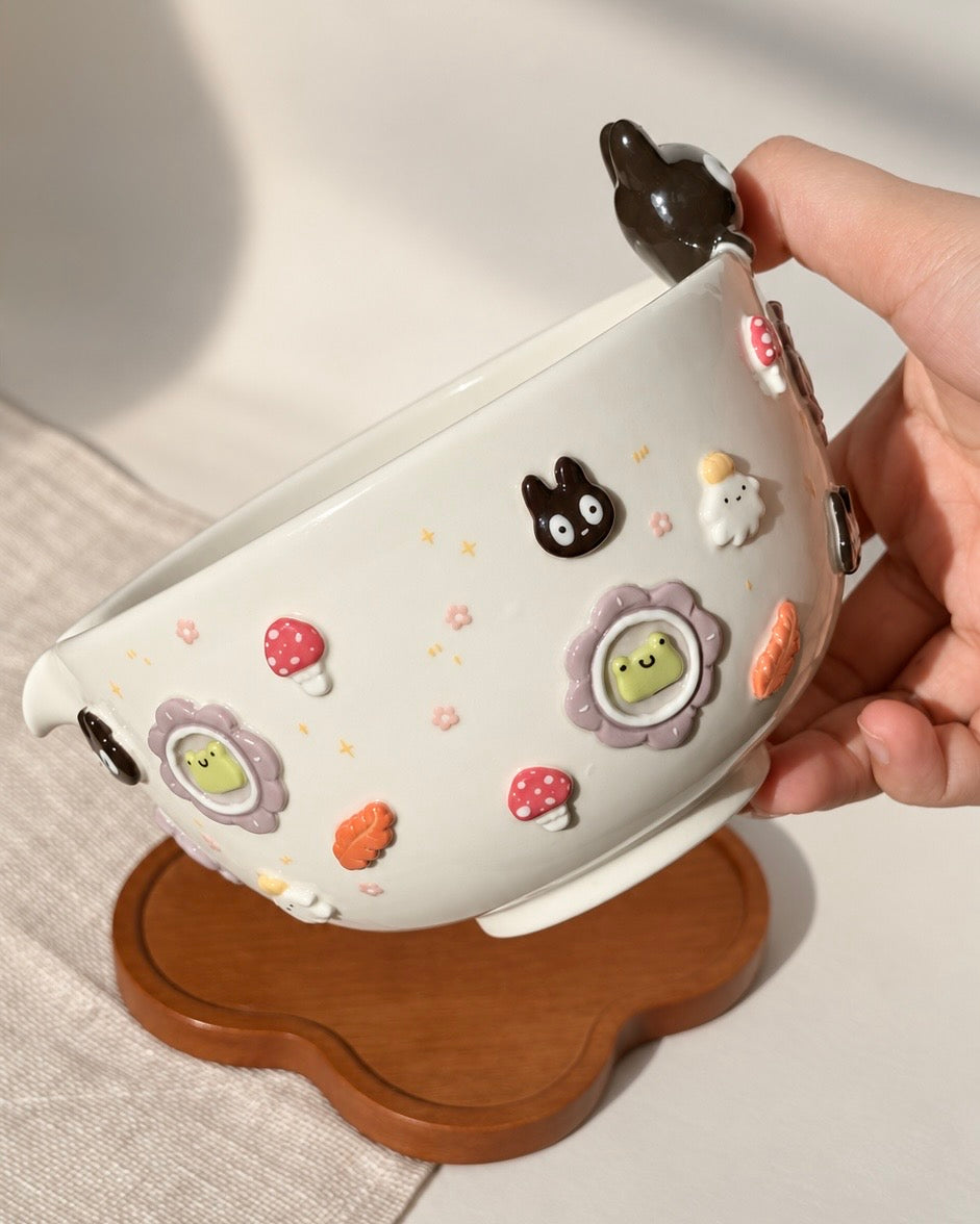 "preorder of" SPOOKY cup, CHUBBY size, Estimated Completion: End of OCT