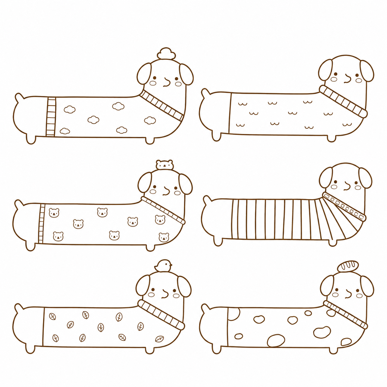 "preorder" 🐶 Customized Dachshund long body Vase