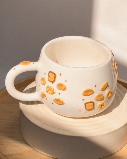 Happy bread cup, CHUBBY size (PRE-ORDER), Estimated Completion: August