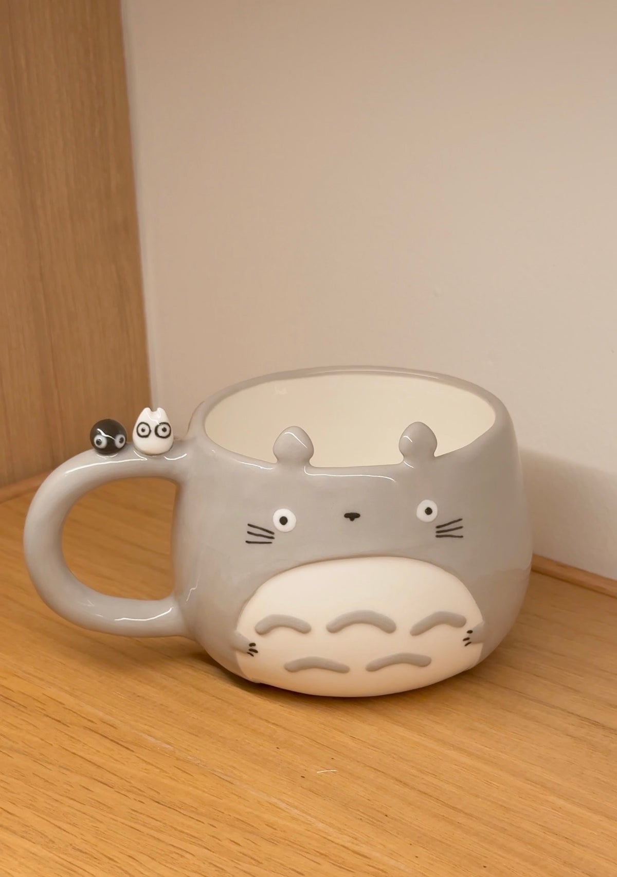 FLUFFY GREY SPIRIT chubby cup