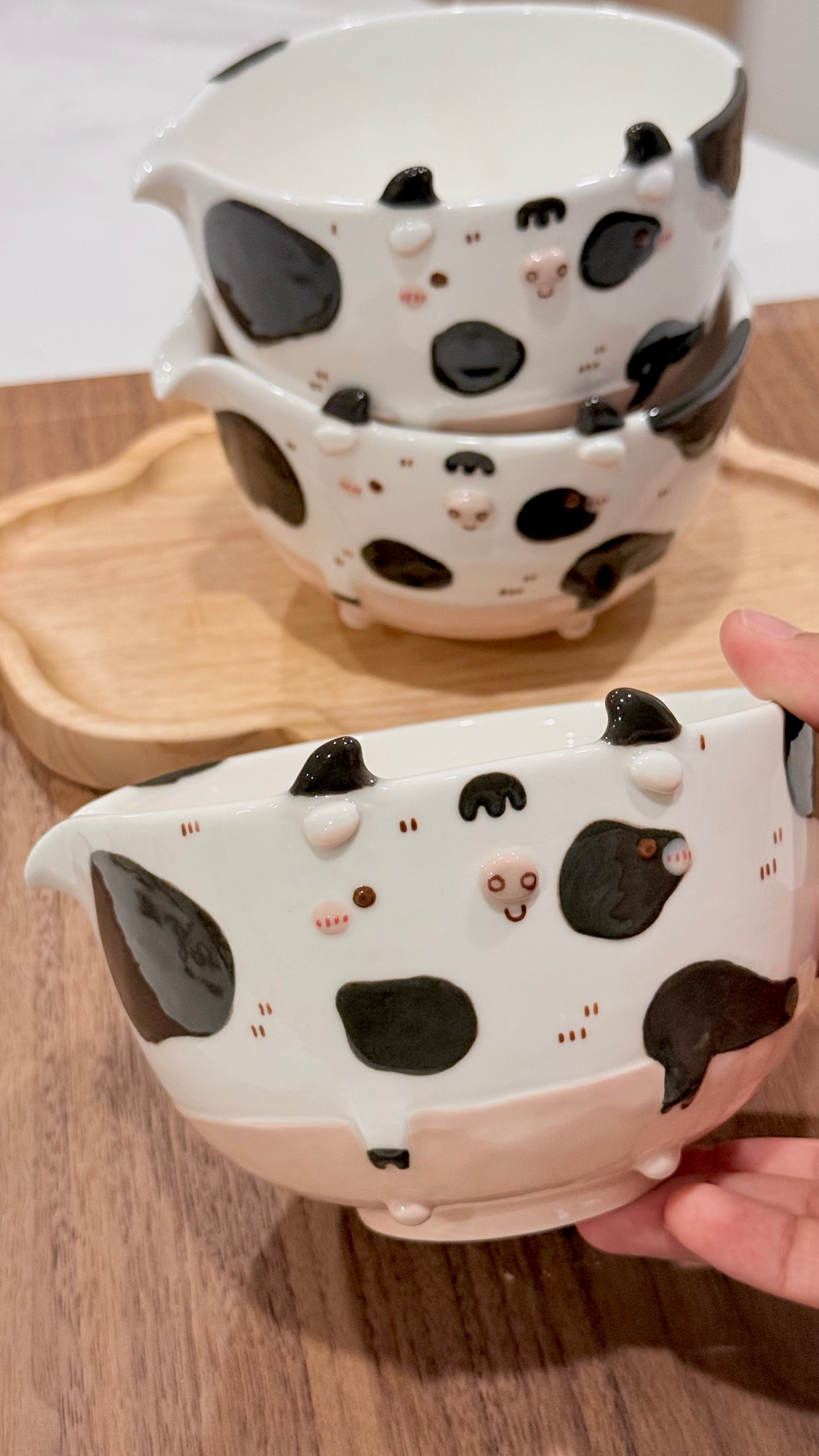 DAIRY COW, Matcha bowl, Chawan - Mid Year Sale❗️