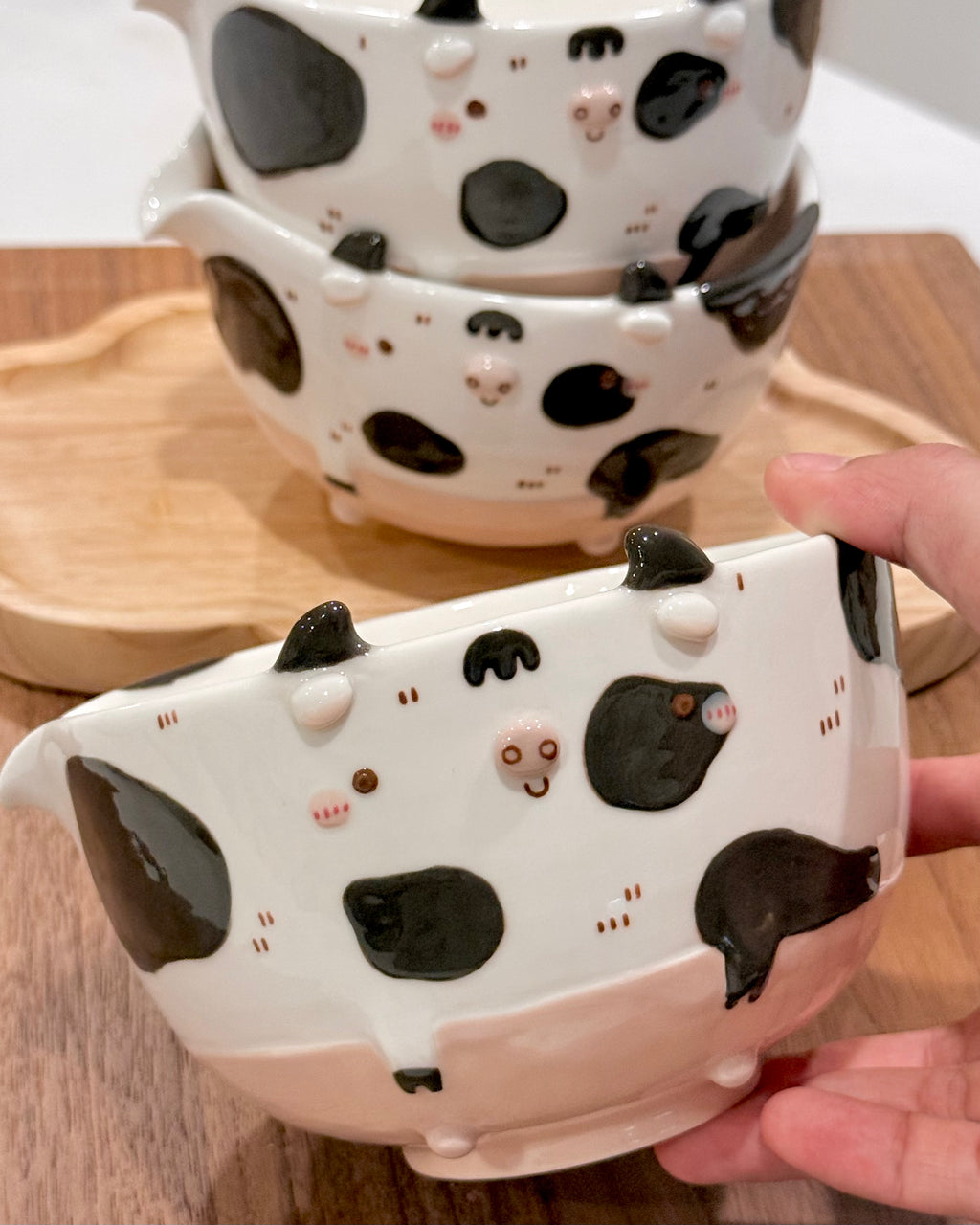 DAIRY COW, Matcha bowl, Chawan - Mid Year Sale❗️