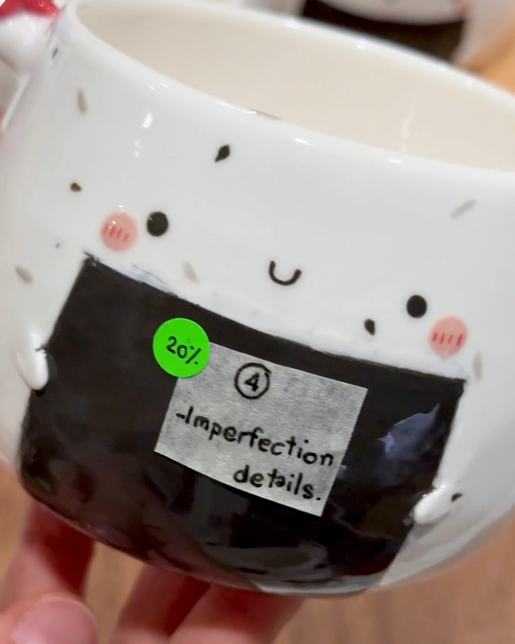 ONIGIRI, CHUBBY size cup- Mid Year Sale❗️