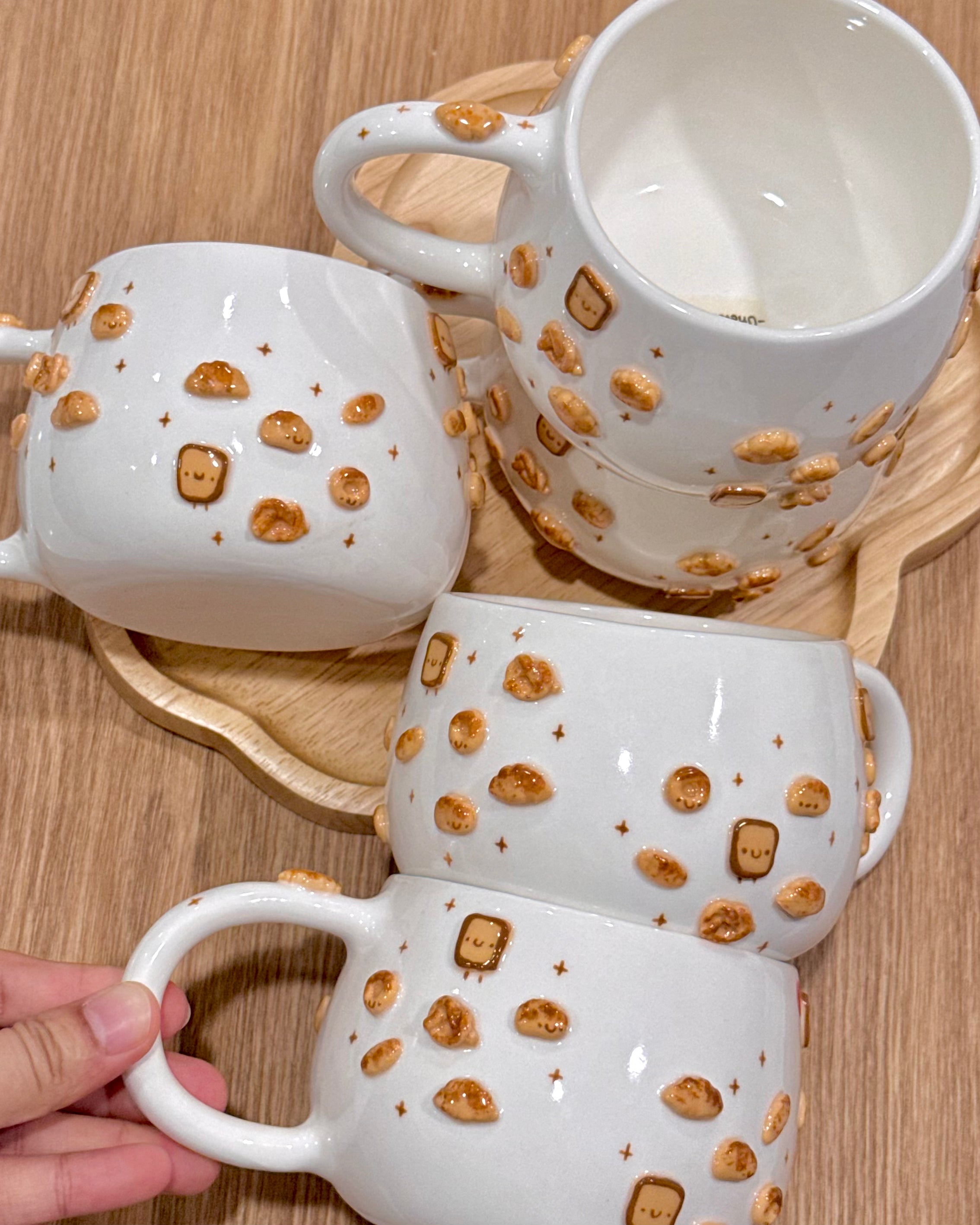 Happy bread cup, CHUBBY size cup- Mid Year Sale❗️