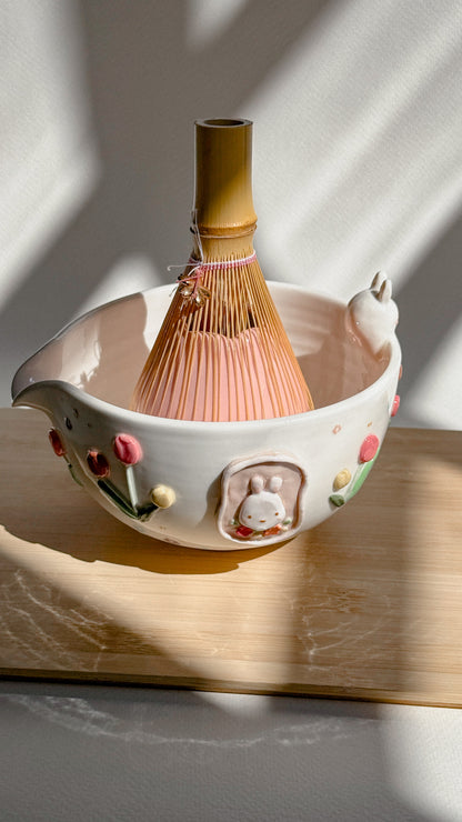 Tulip chasen holder, whisk holder ( PRE-ORDER 2) , Estimated Completion: September-October