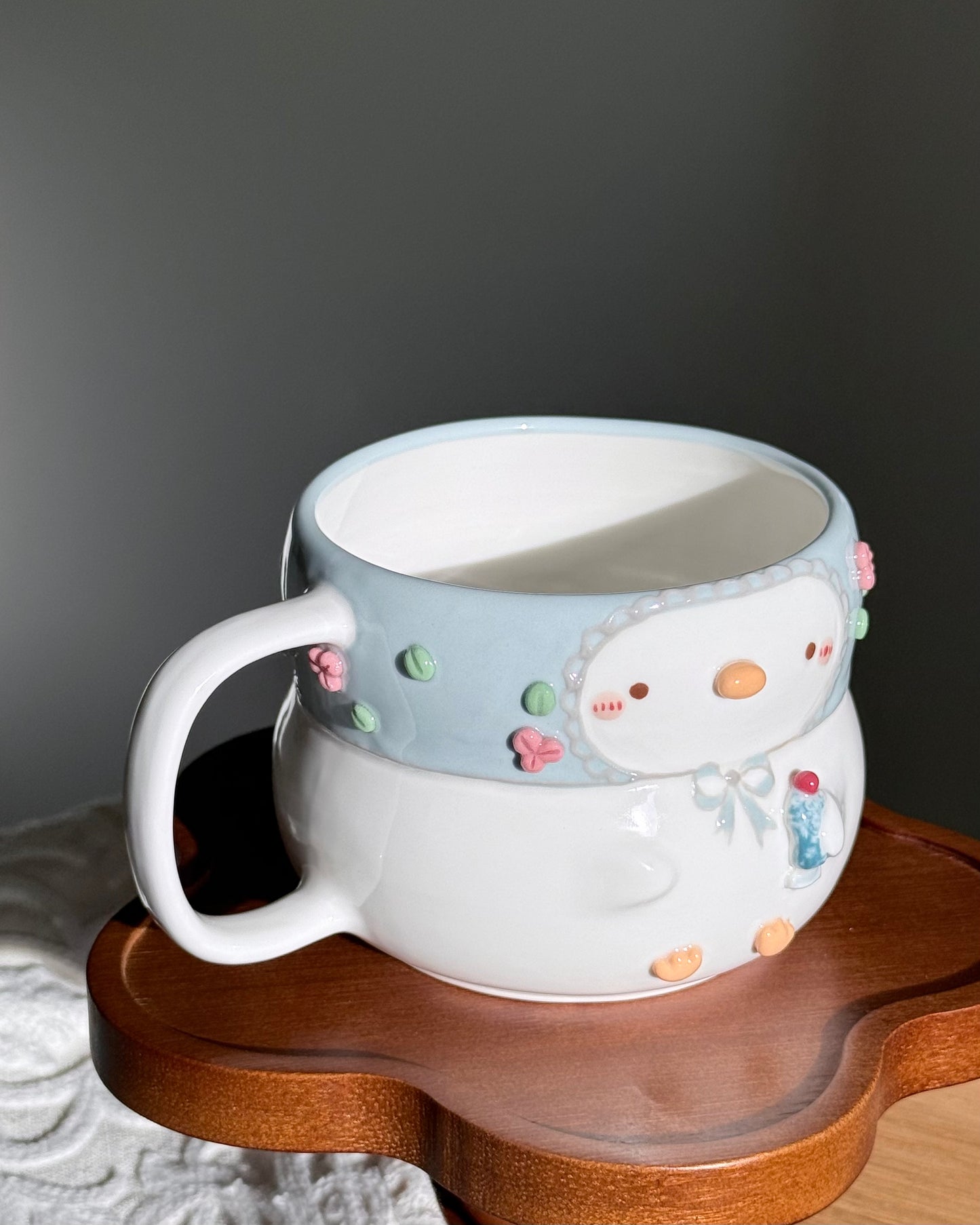 BLUE HAWAII DUCK, FLUFFY size cup