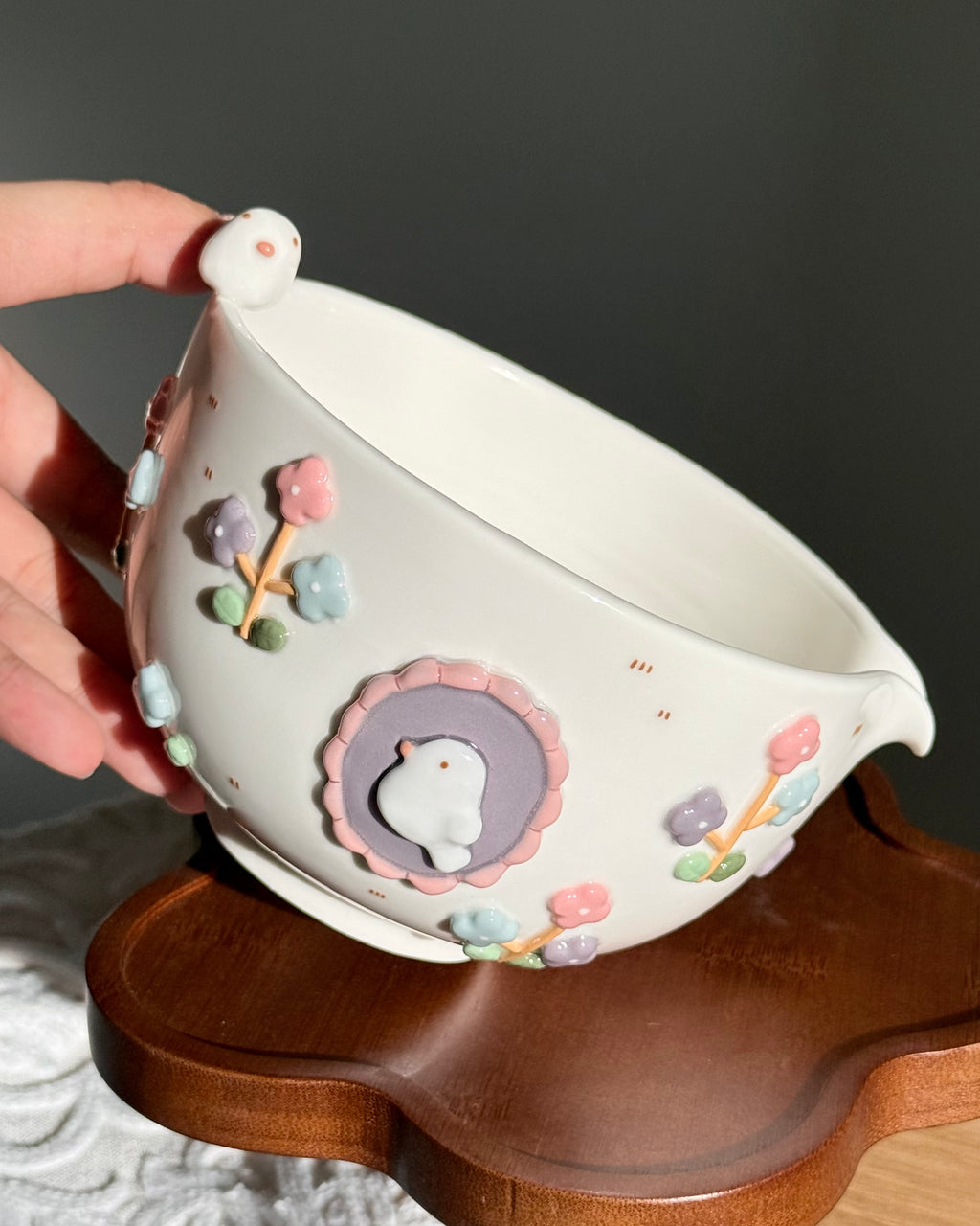 BLOSSOM BIRD Matcha Bowl ( PRE-ORDER), Estimated Completion: JUNE