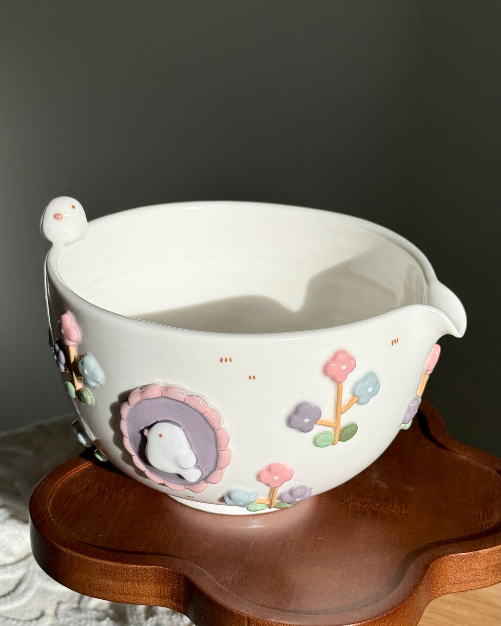 BLOSSOM BIRD Matcha Bowl ( PRE-ORDER), Estimated Completion: JUNE