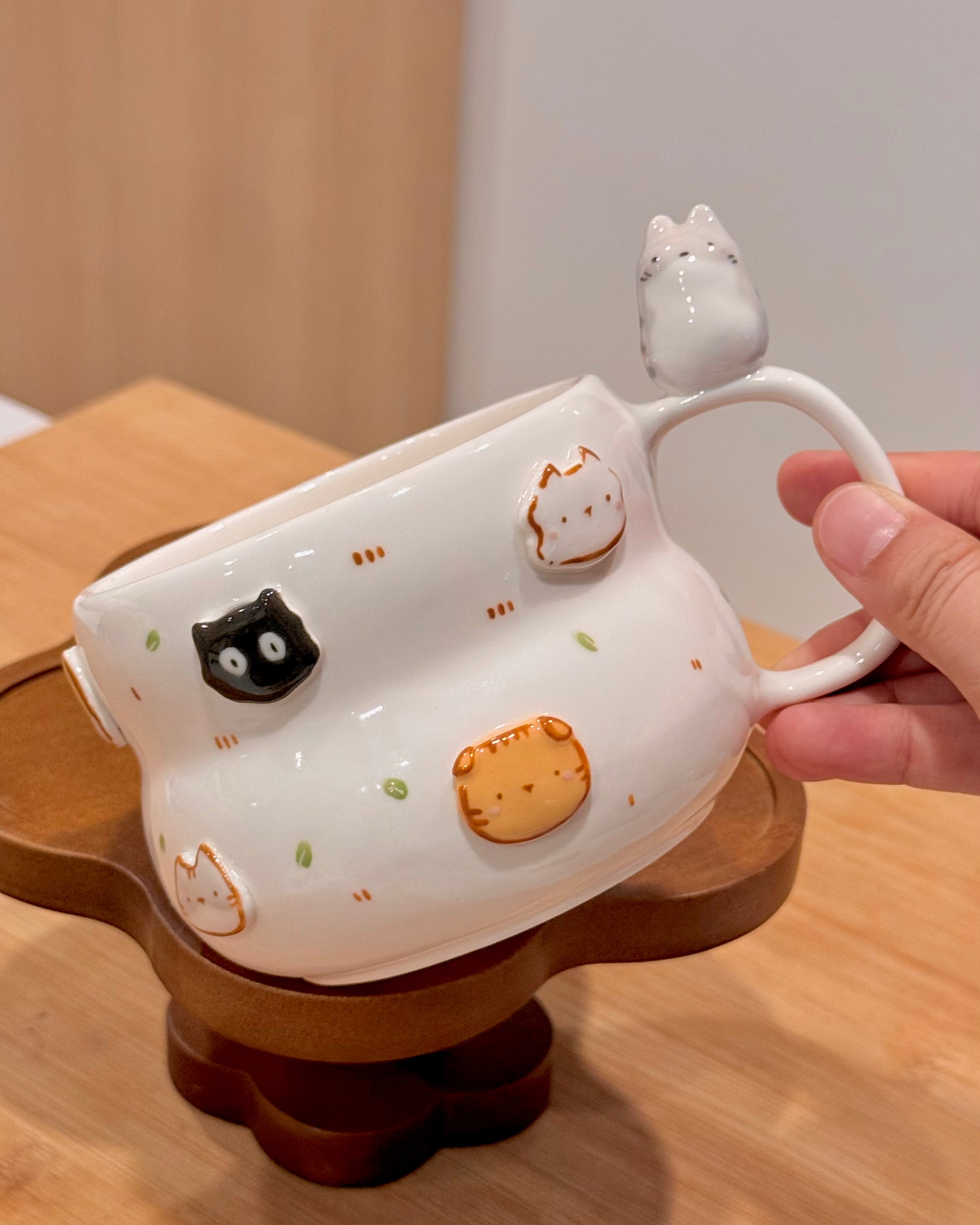 CAT cup, Fluffy cup- Mid Year Sale❗️