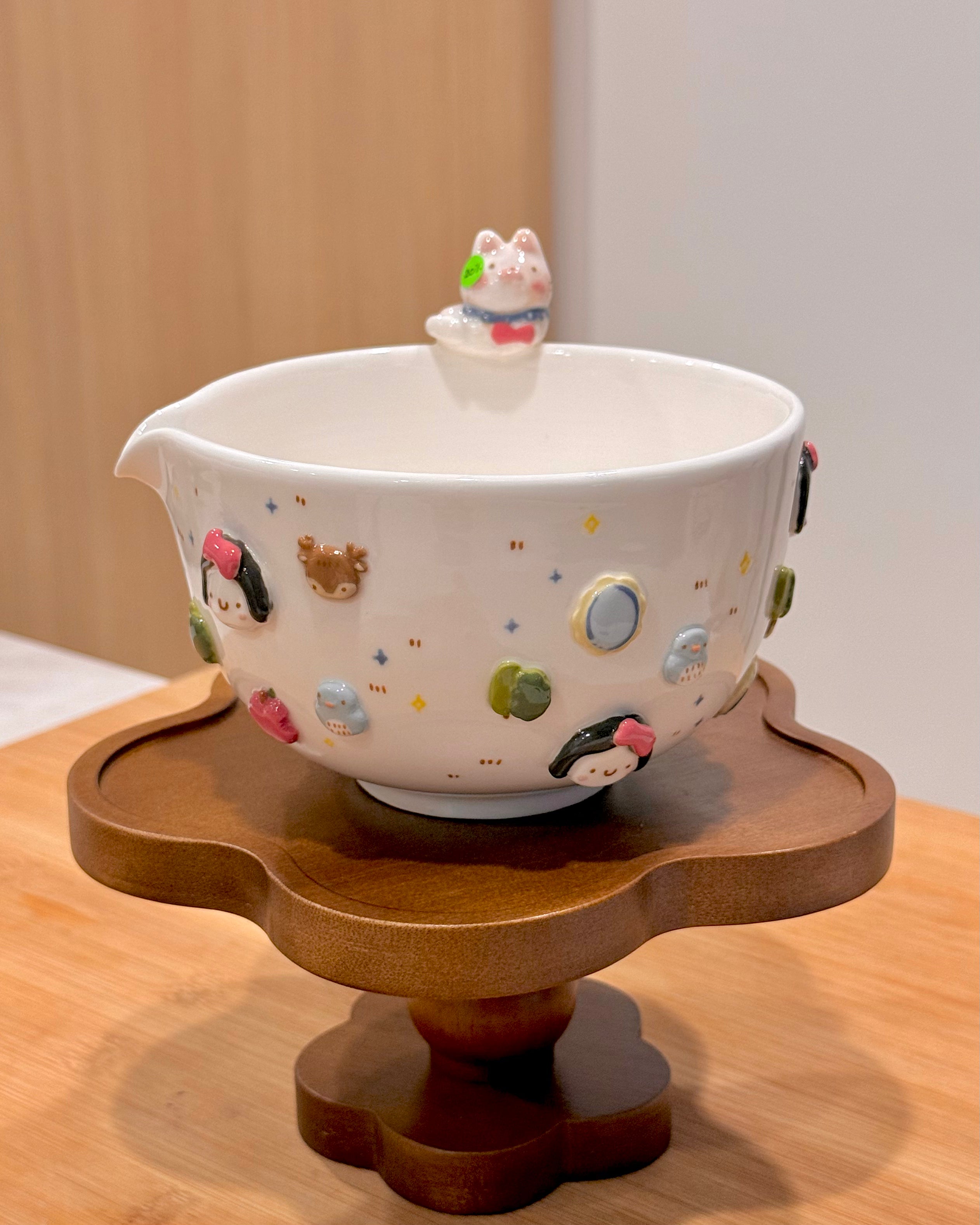 Snowy Matcha Bowl, Chawan - Mid Year Sale❗️