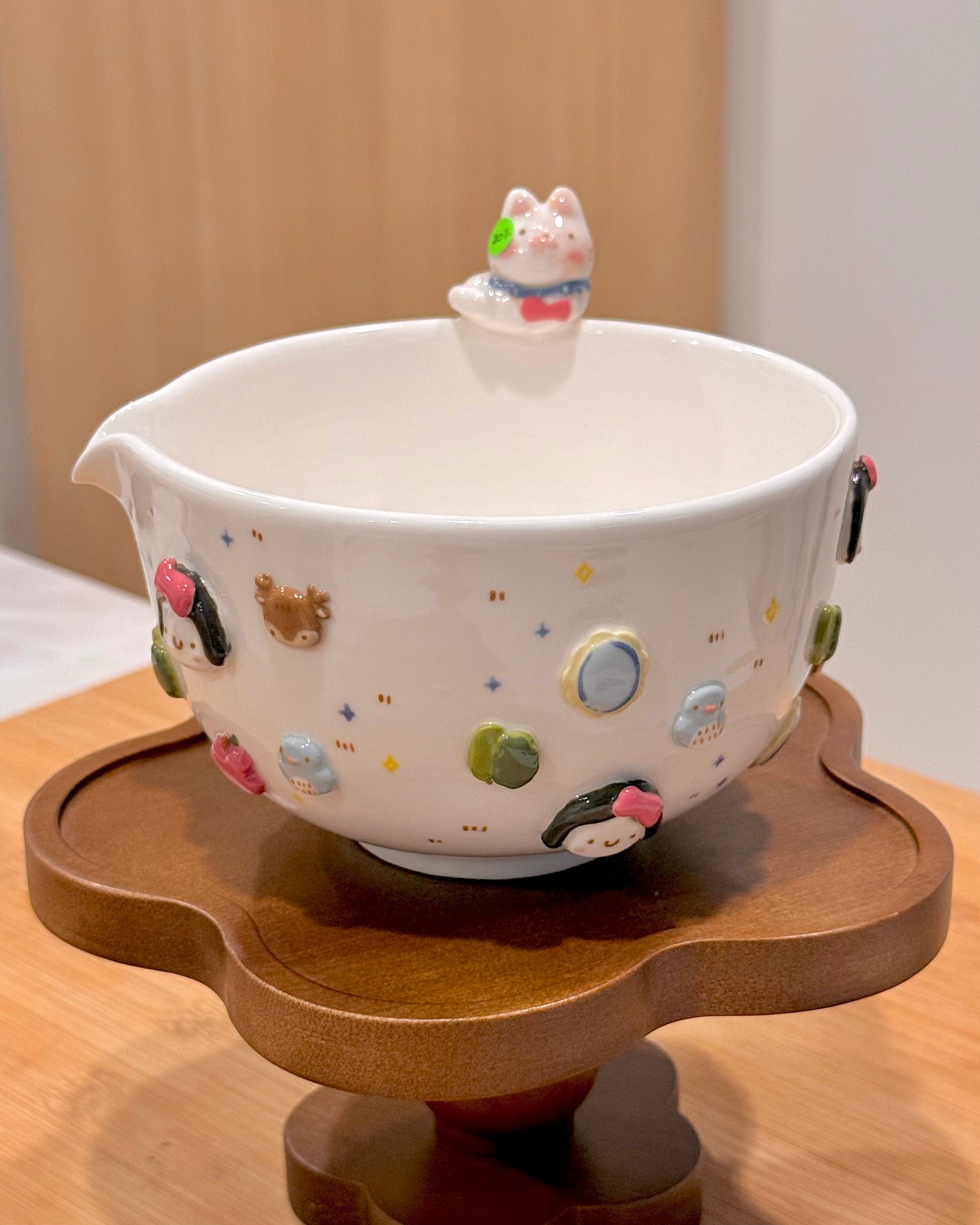Snowy Matcha Bowl, Chawan - Mid Year Sale❗️