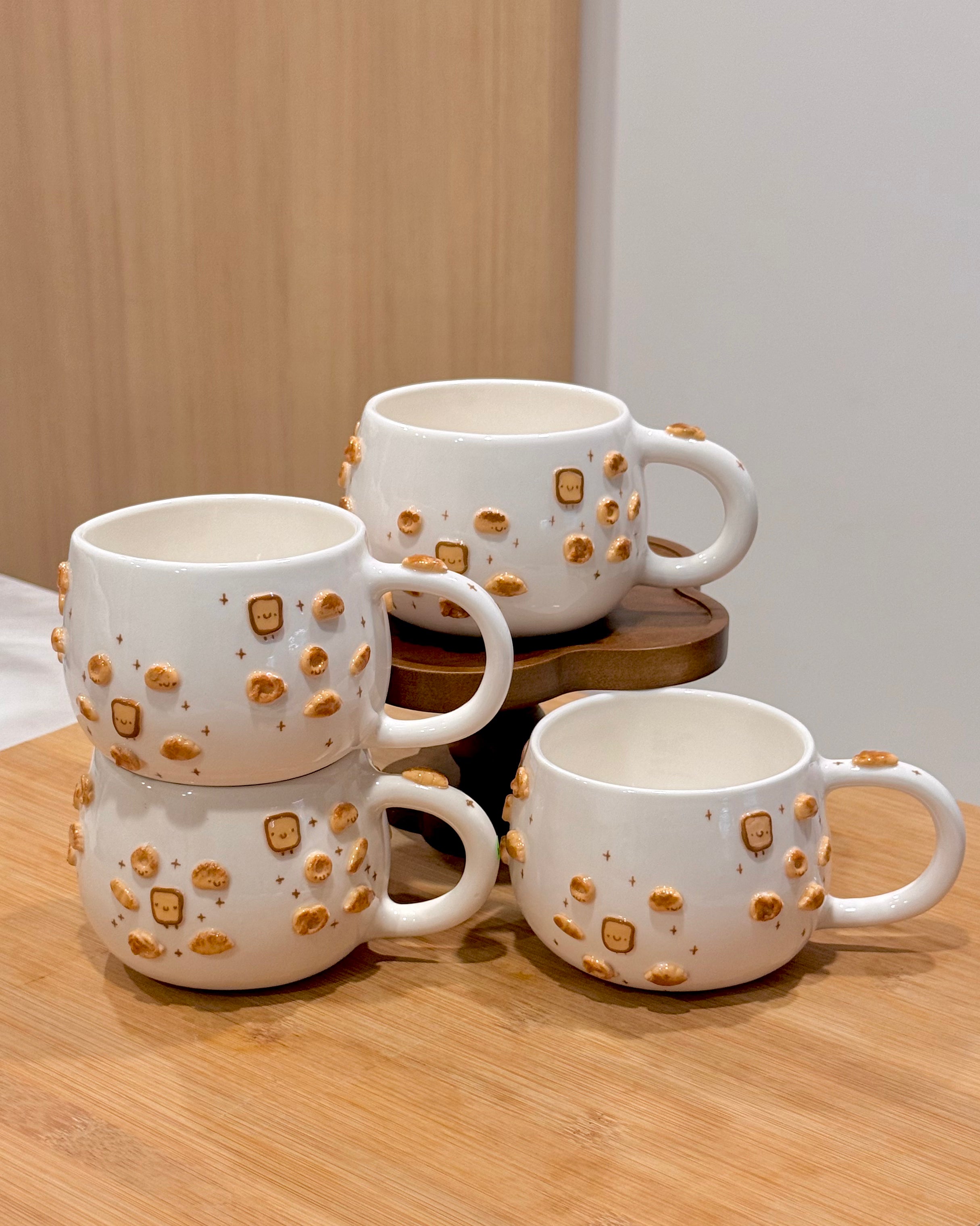 Happy bread cup, CHUBBY size cup- Mid Year Sale❗️