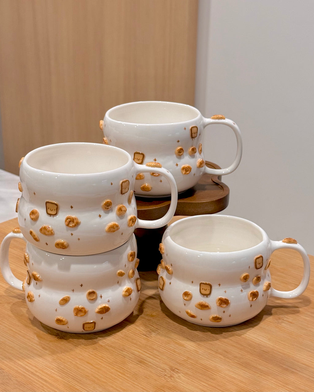 Happy bread cup, Fluffy cup- Mid Year Sale❗️