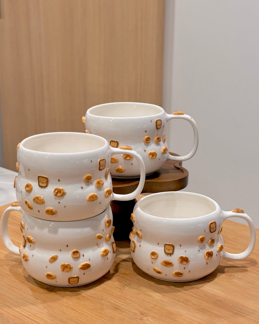 Happy bread cup, Fluffy cup- Mid Year Sale❗️
