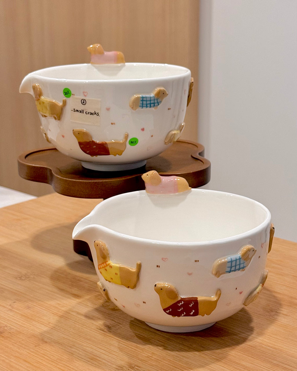 DACHSHUND Matcha Bowl, Chawan - Mid Year Sale❗️