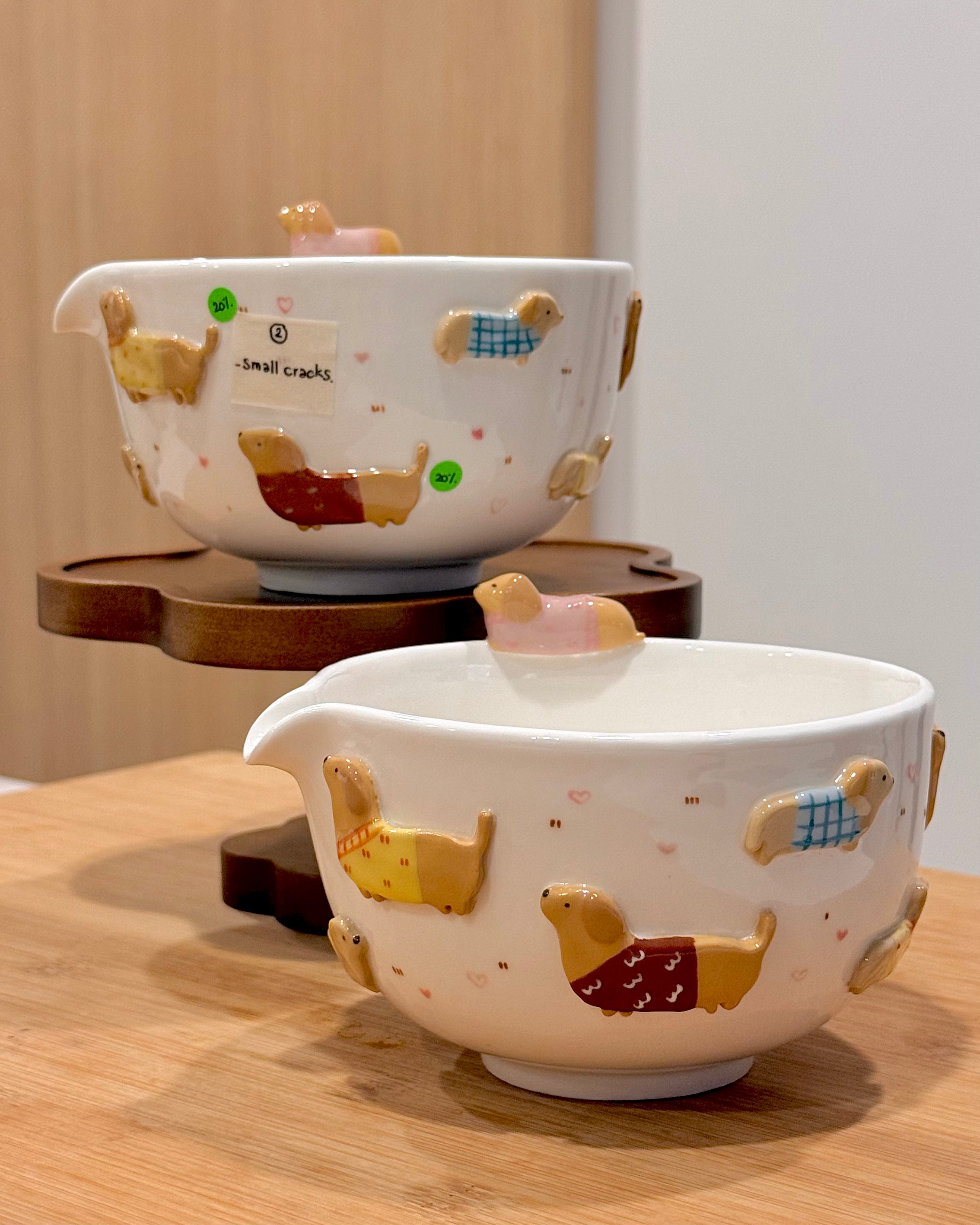 DACHSHUND Matcha Bowl, Chawan - Mid Year Sale❗️