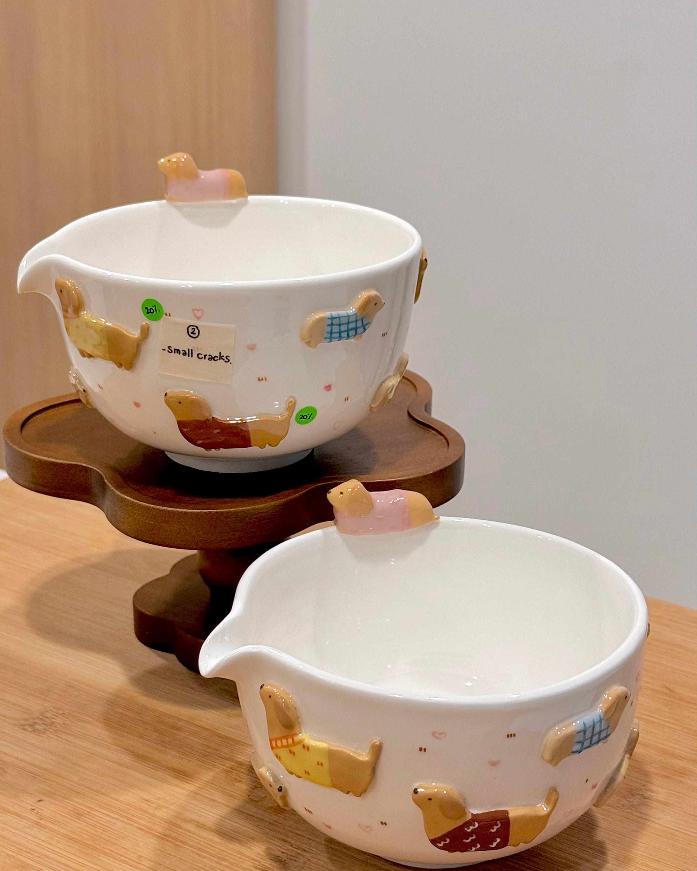 DACHSHUND Matcha Bowl, Chawan - Mid Year Sale❗️
