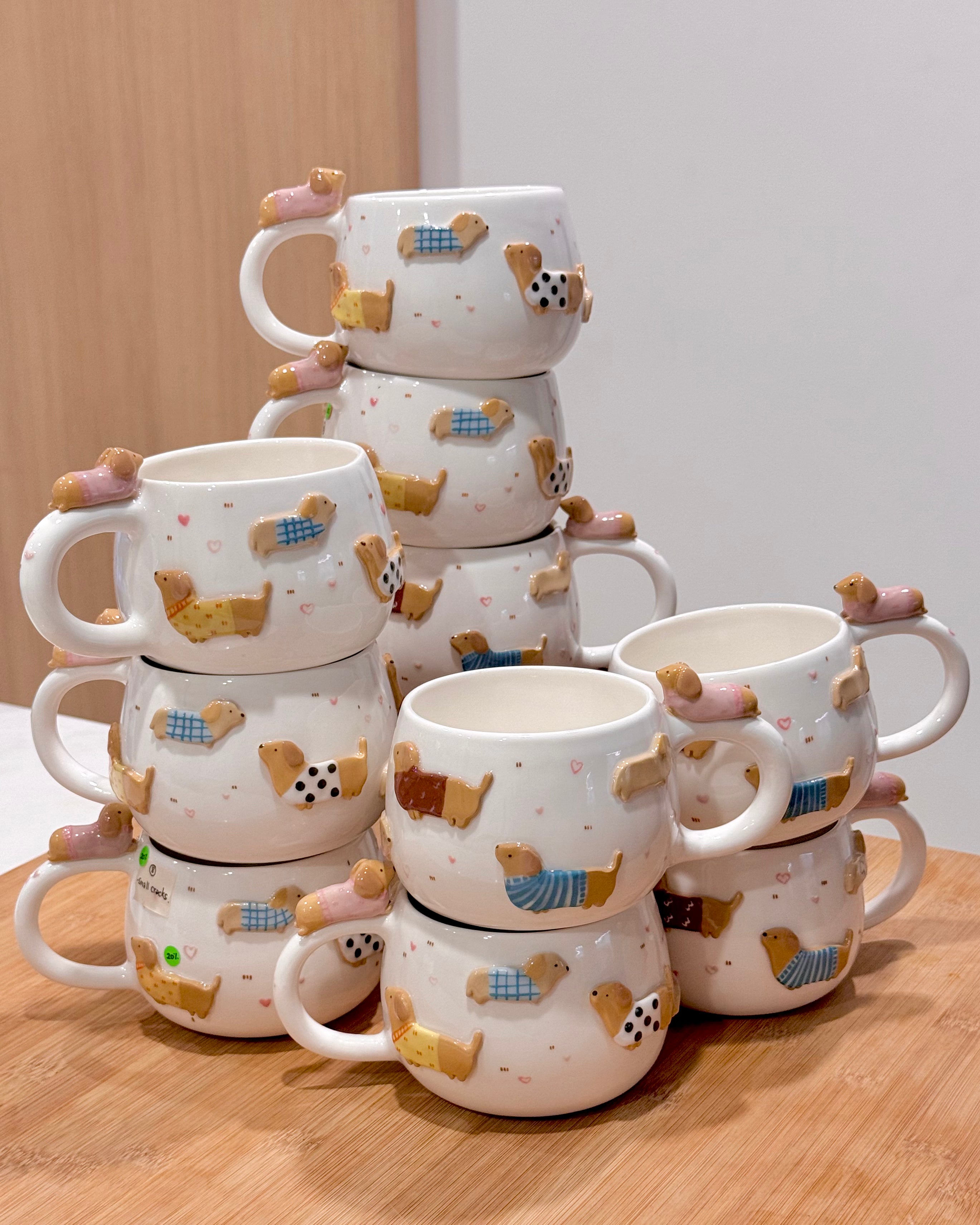 DACHSHUND cup, CHUBBY size cup- Mid Year Sale❗️