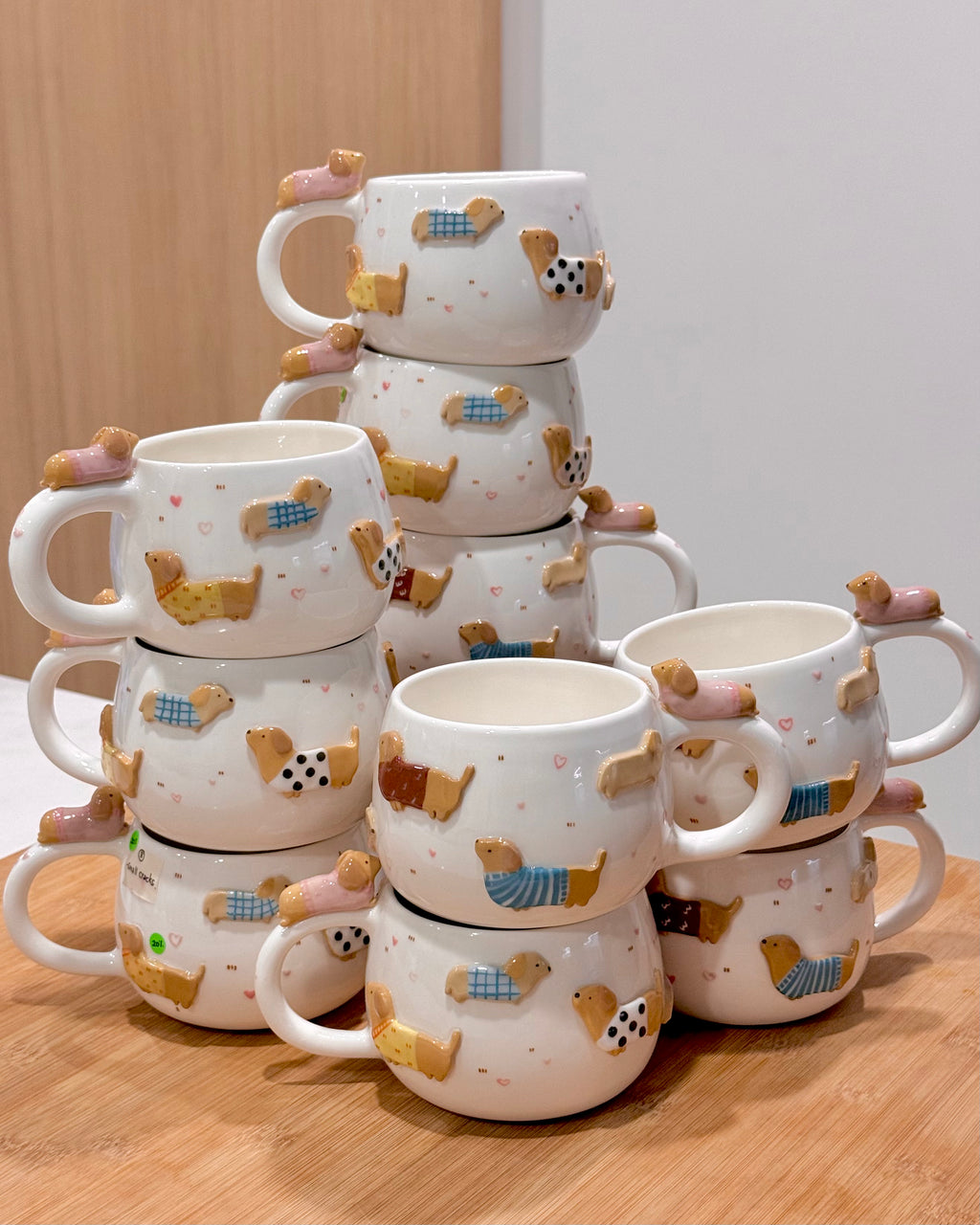 DACHSHUND cup, CHUBBY size cup- Mid Year Sale❗️
