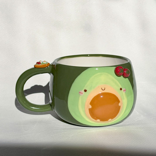 AVOCADO, CHUBBY size cup (PRE-ORDER), Estimated Completion: February