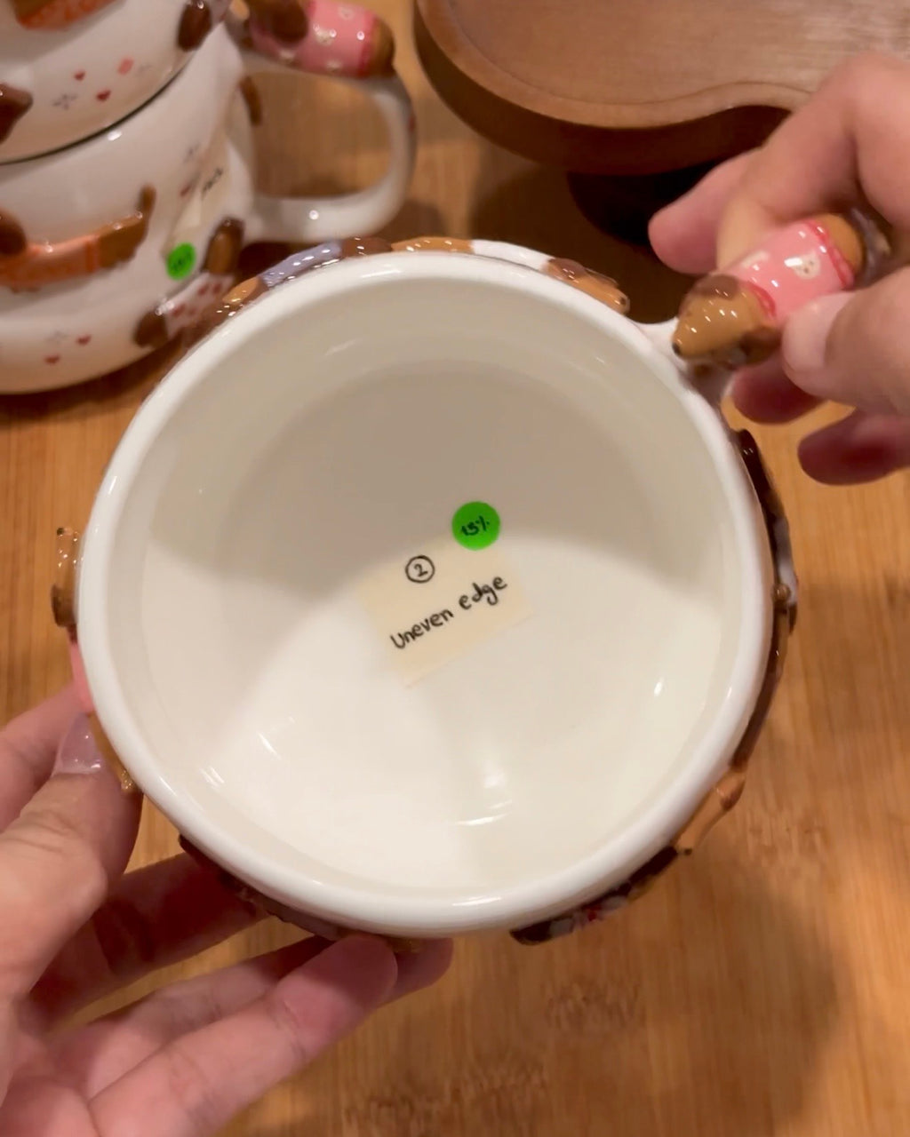 PINK DACHSHUND cup, Fluffy cup- Mid Year Sale❗️