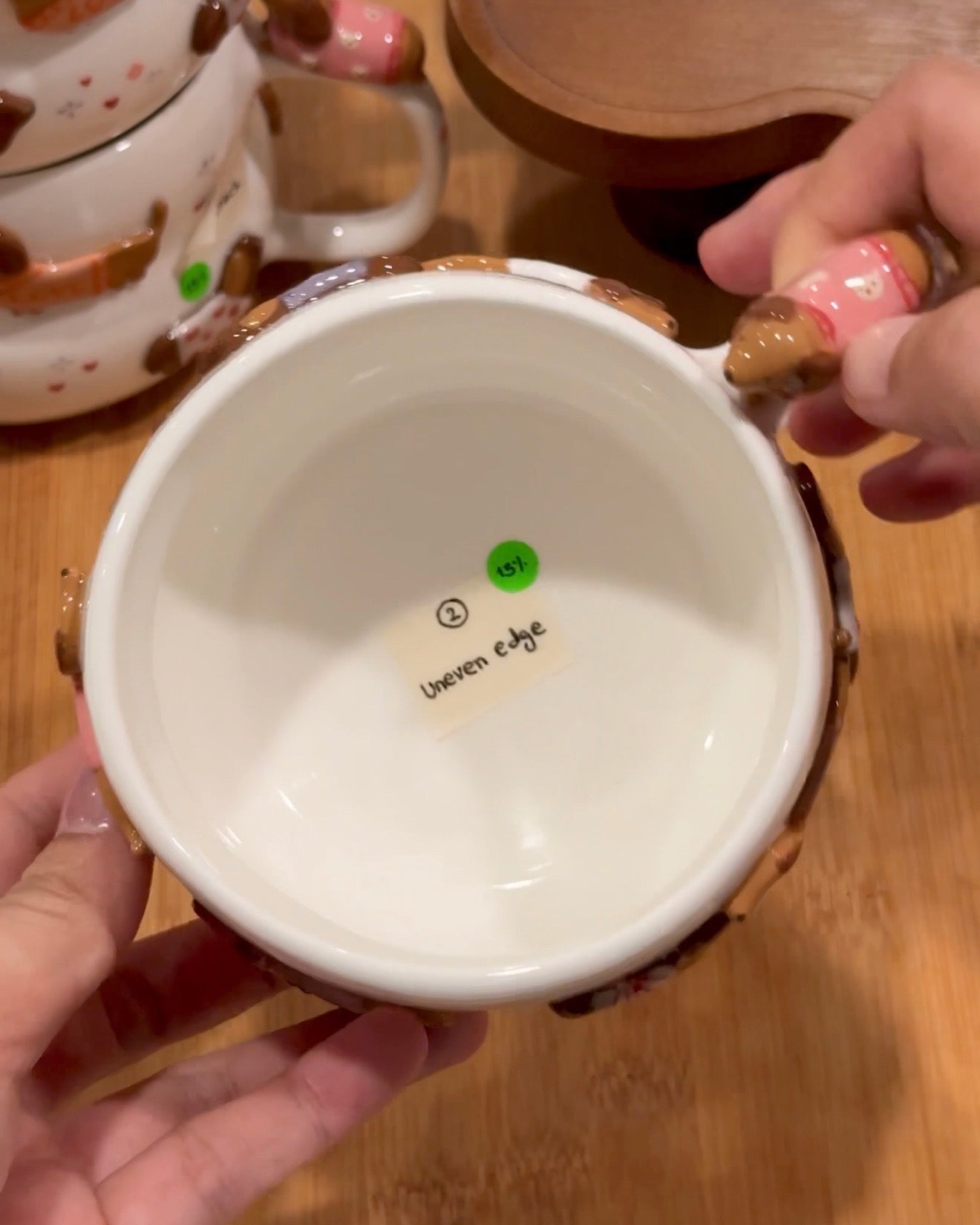 PINK DACHSHUND cup, Fluffy cup- Mid Year Sale❗️