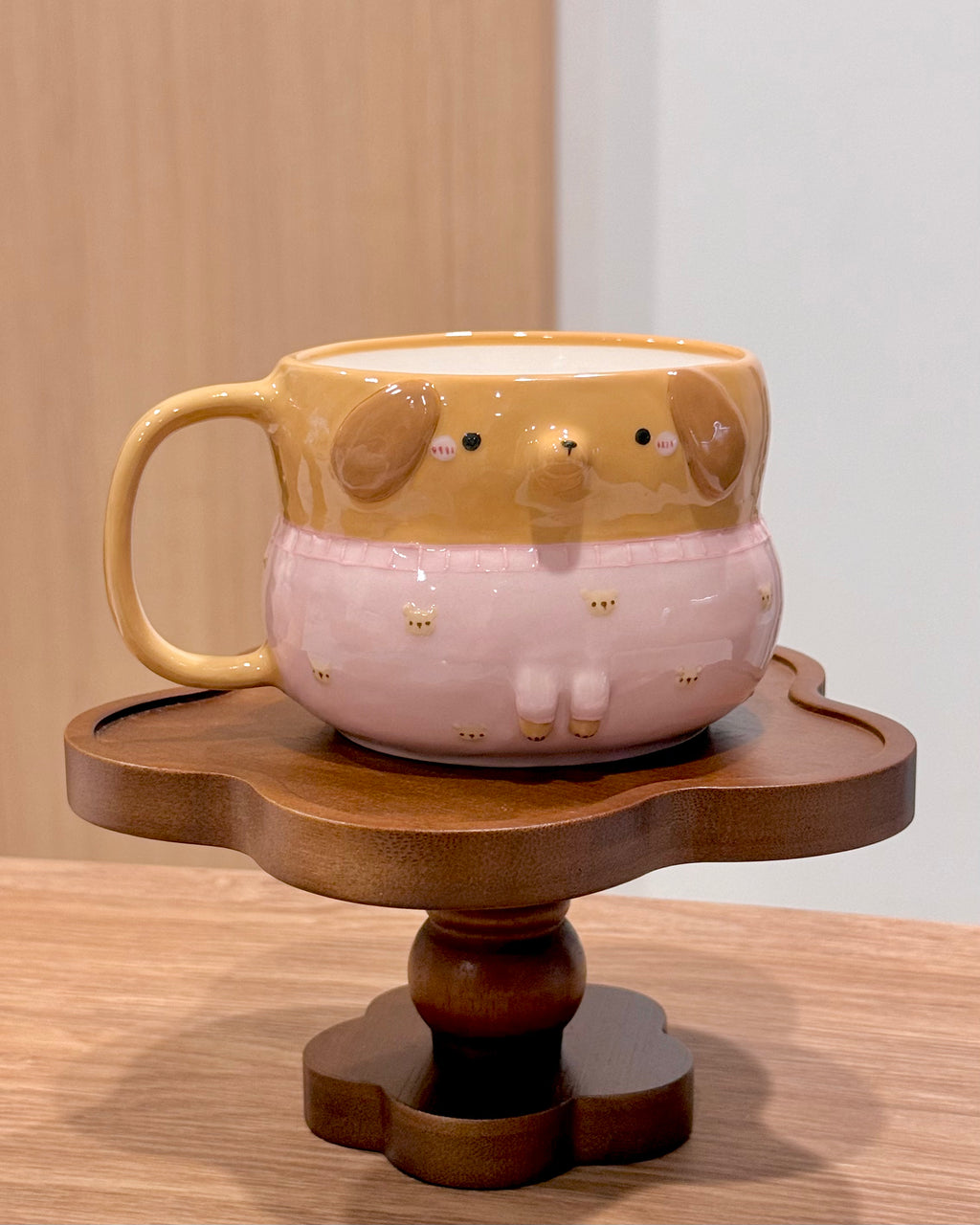 HONEY DACHSHUND cup, Fluffy size (PRE-ORDER), Estimated Completion:JUNE